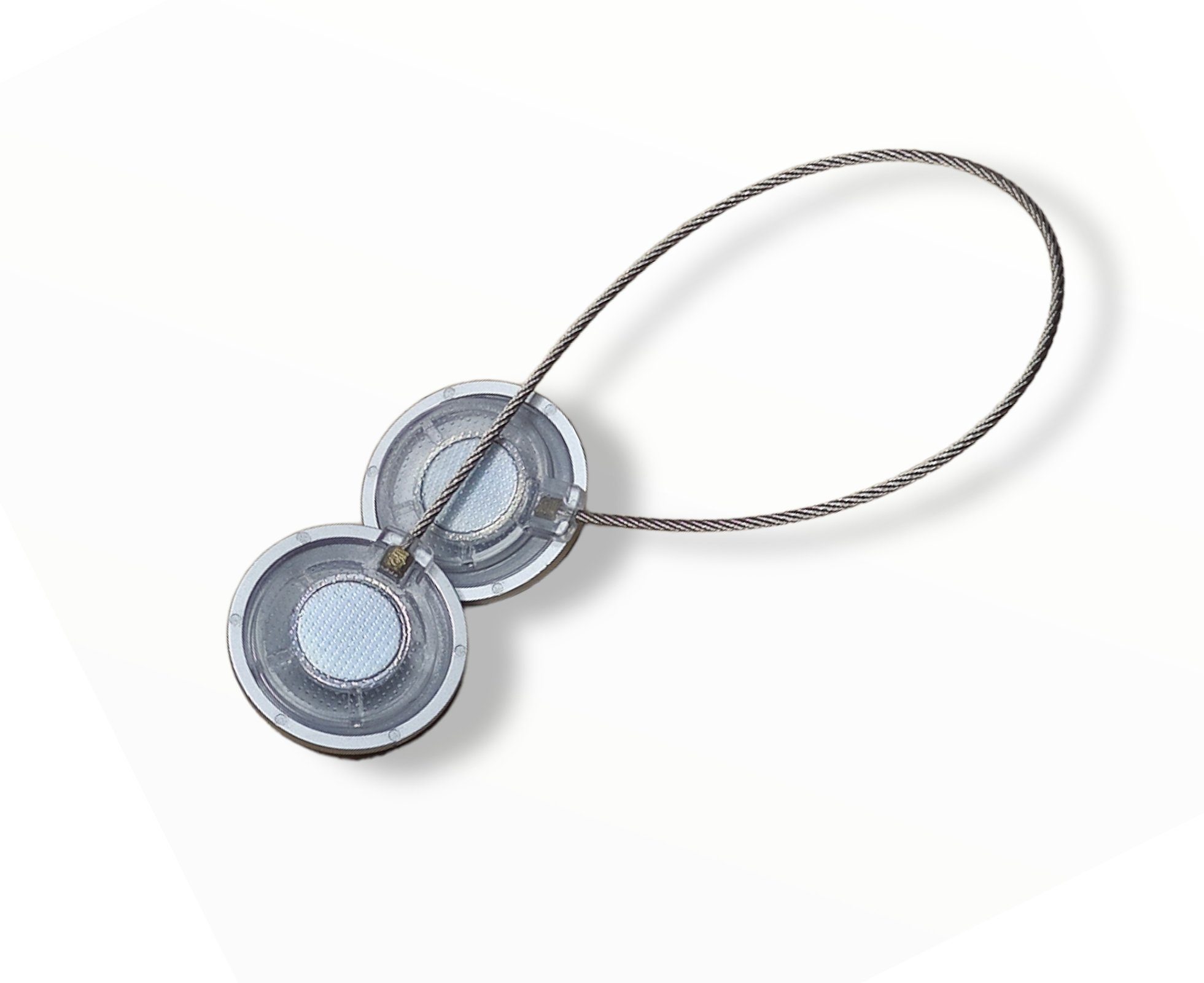 nodeko Magnethalter für Gardinen Raffhalter mit Magnet Ø 28 mm, mit Drahtschlaufe, Vorhänge und Gardinen, Gardinenmagnet