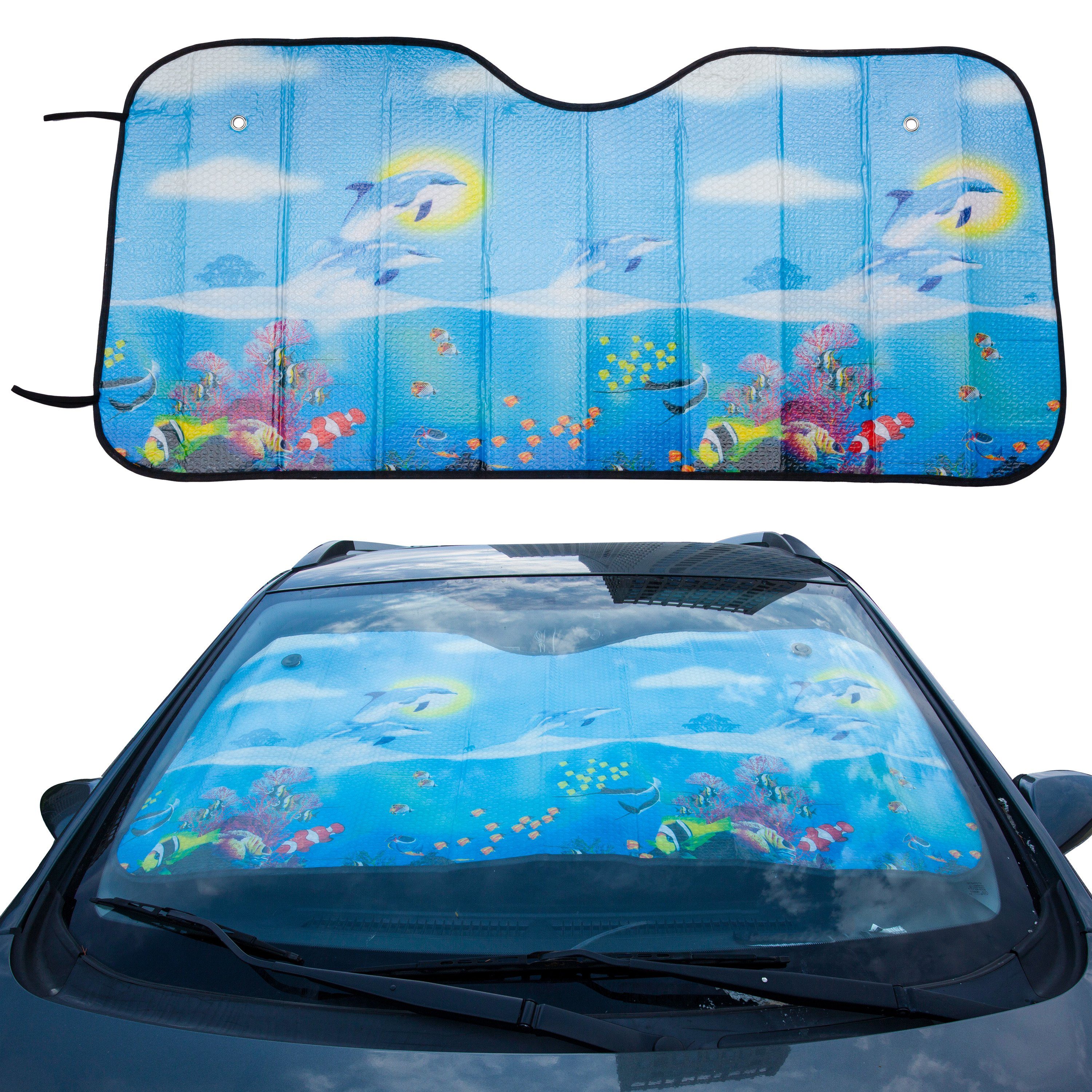 MORRENT Car Sunshade Windshield Cover UV Sun Protection Windshield Cover