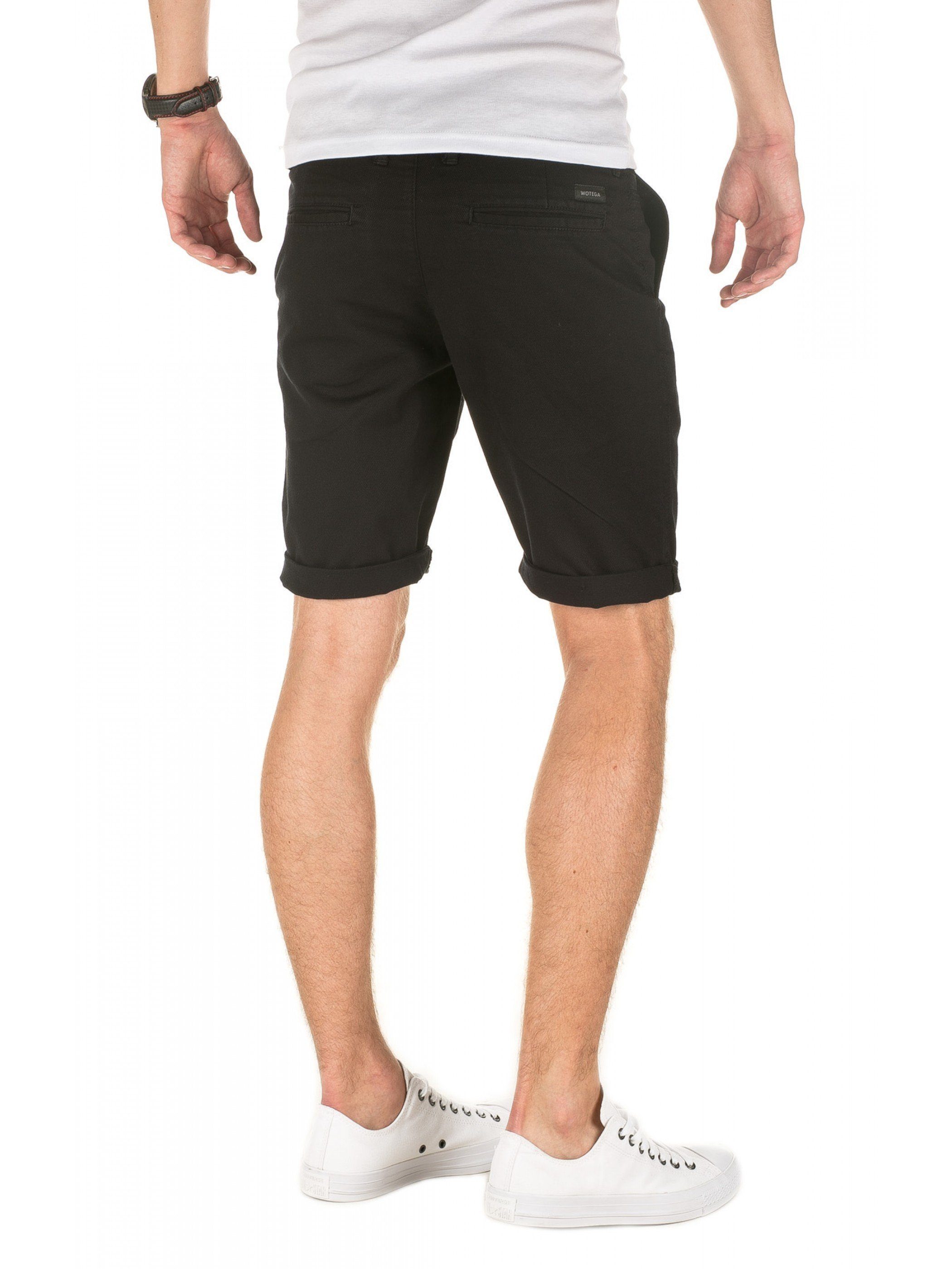 Penta Shorts Chino Shorts WOTEGA (caviar19006) Schwarz