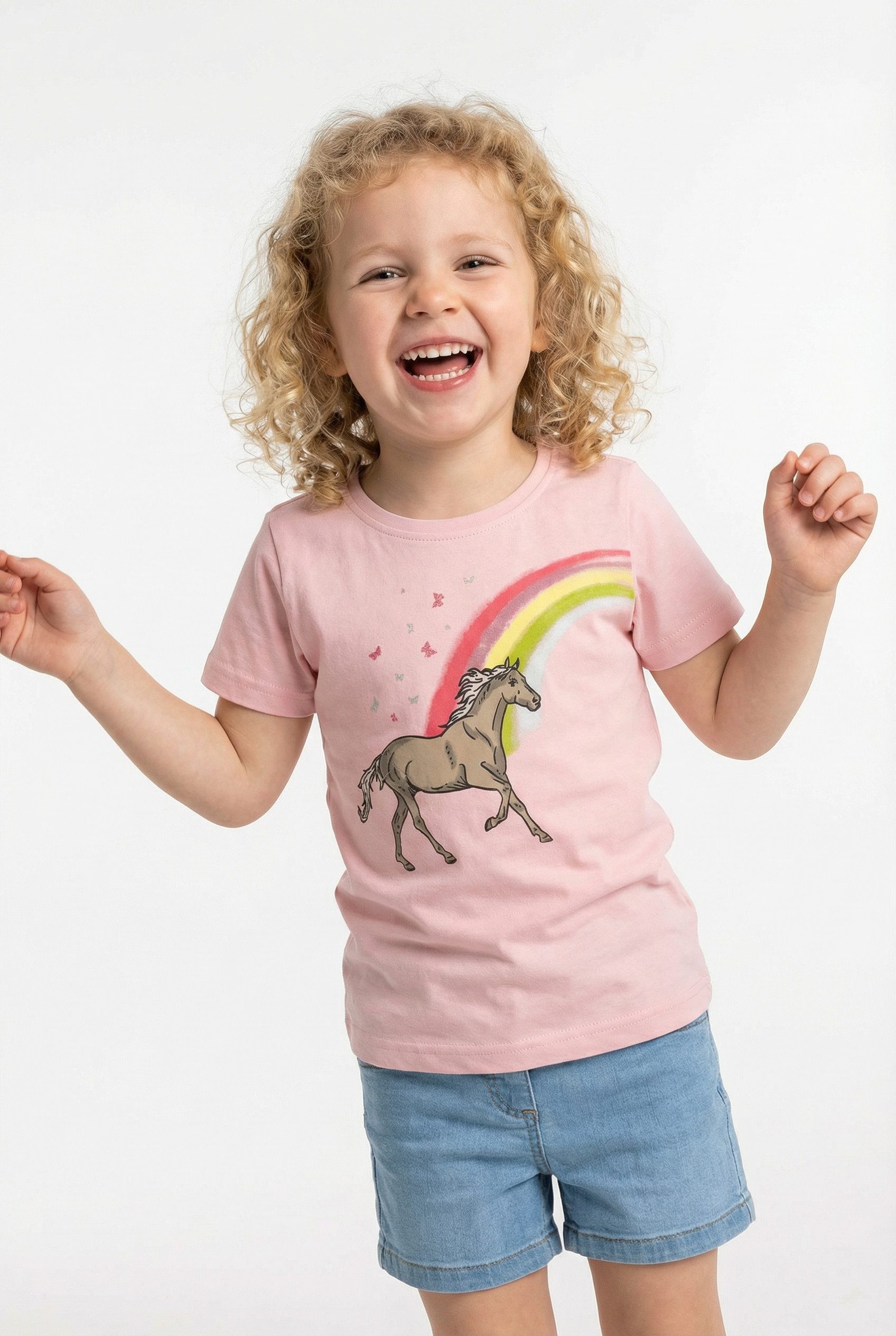 Blue Seven T-Shirt mit tollen Pferdemotiven