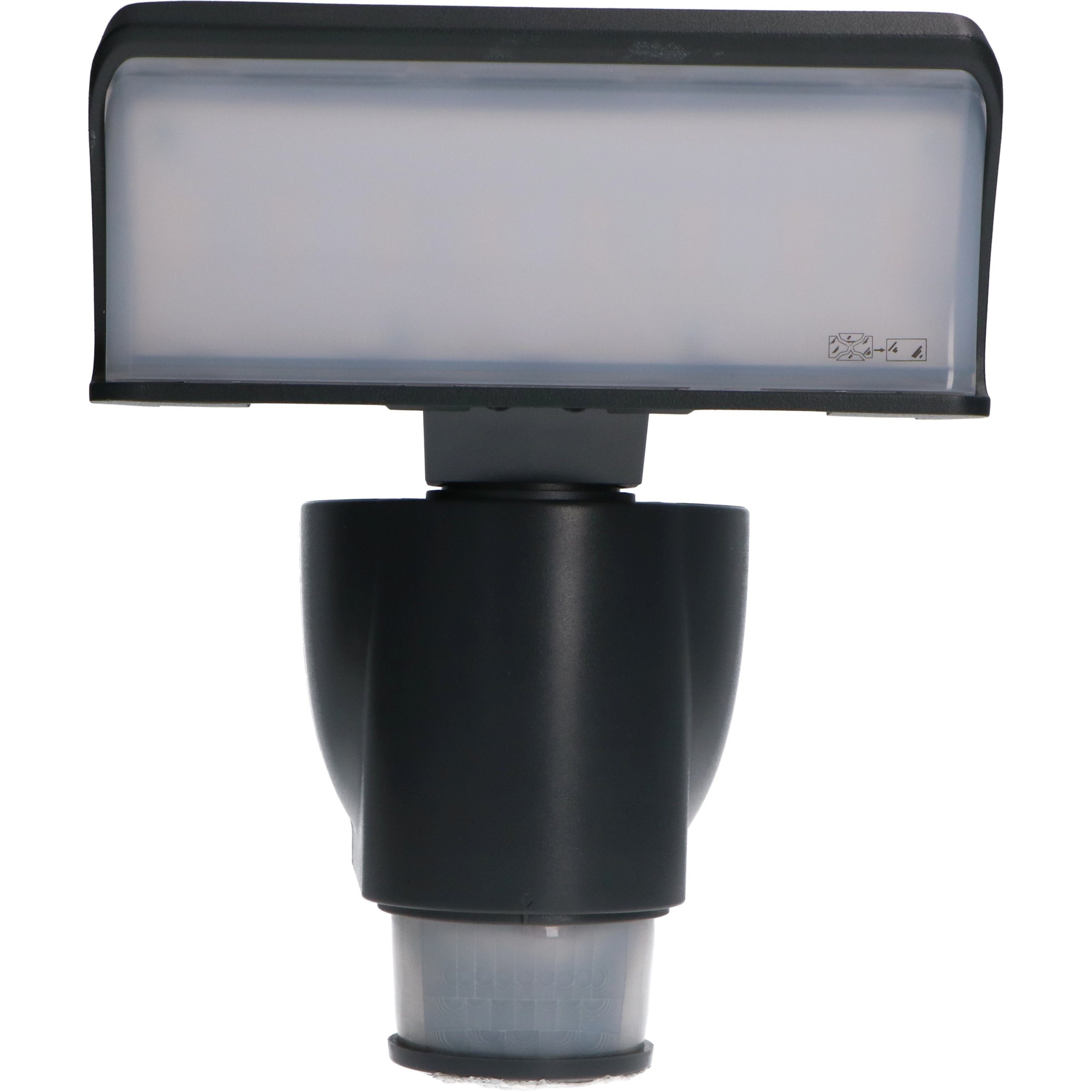 LED's light LED Bewegungsverfolgung anthrazit 18W IP44 LED-Strahler, 0310782 Flutlichtstrahler LED, mit 180°