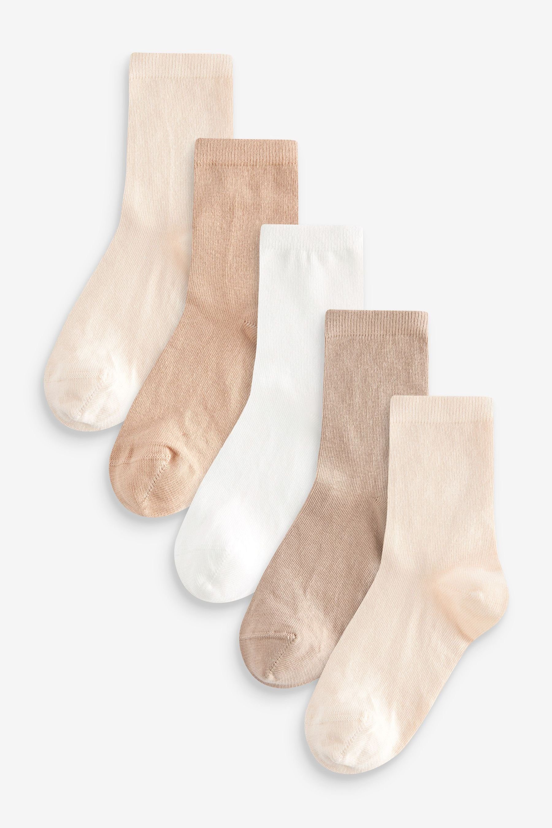 Next Kurzsocken Socken mit hohem Baumwollanteil im 5er-Pack (5-Paar)