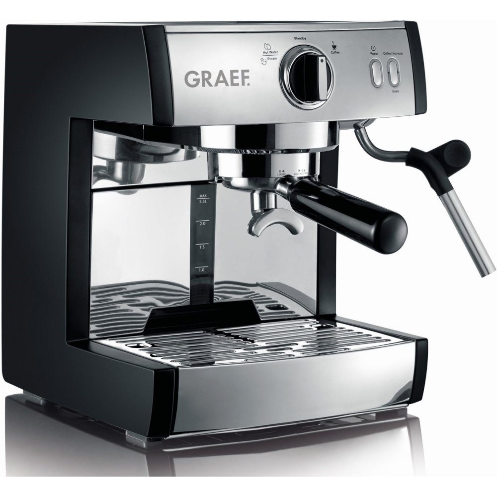 Graef Siebträgermaschine Pivalla ES 702 - Espressomaschine - edelstahl/schwarz  online kaufen | OTTO