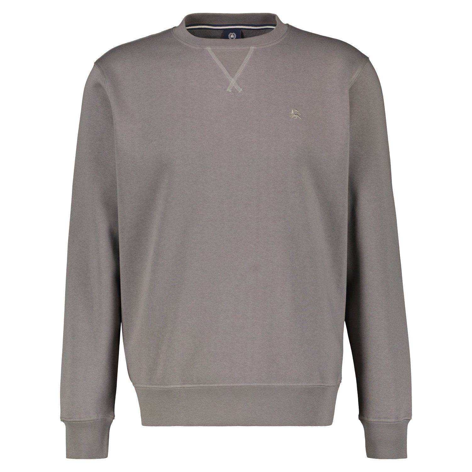 LERROS Sweatshirt in wertiger Strukturqualität basalt grey