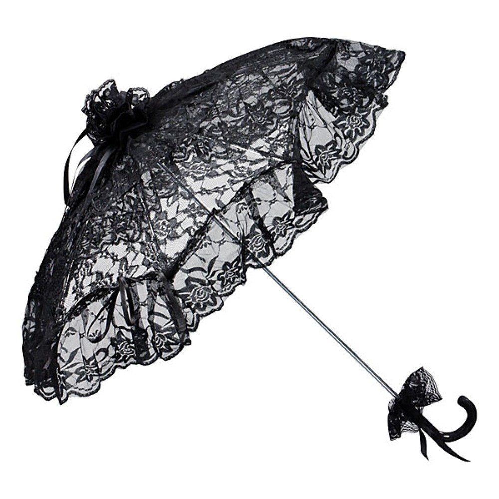 Hochzeitsschirm und bietet Modisches keinen Stockregenschirm Regenschutz. Brautschirm Spitzenschirm Accessoire von Lilienfeld Josephine, Accessoire