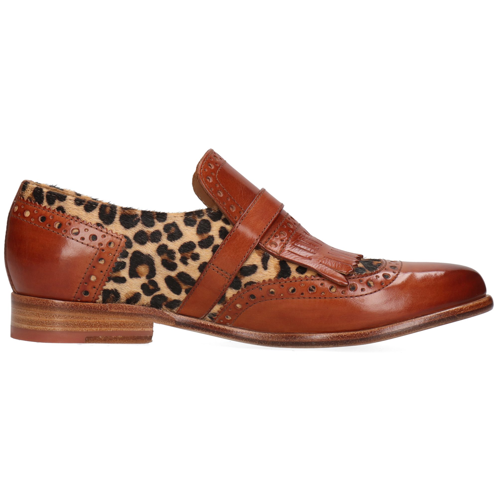 Melvin & Hamilton Selina 2 Leder-Loafers für Damen Loafer Flache Absätze, Echtes Leder, Vegetabile Gerbung