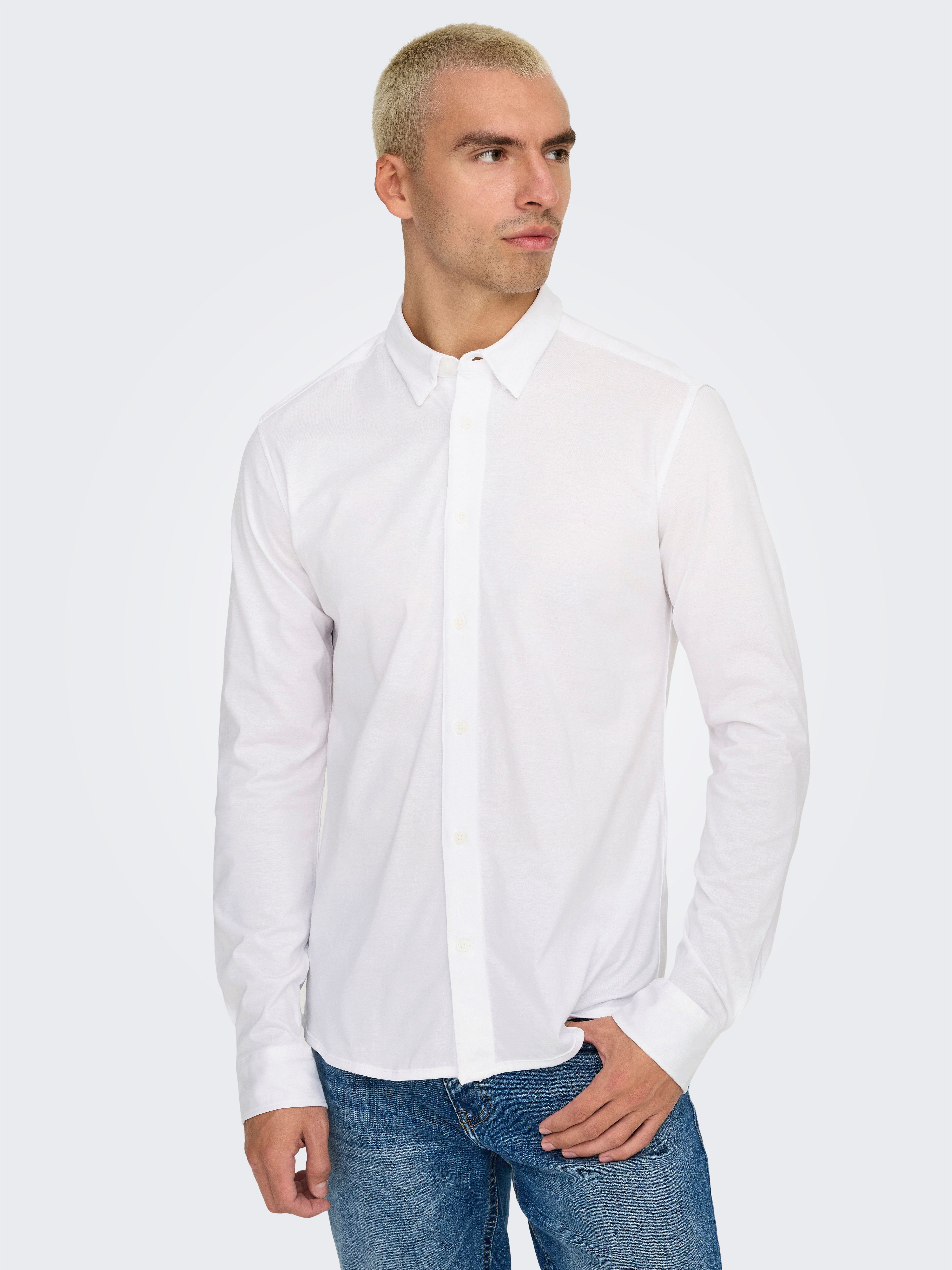 ONLY & SONS Langarmhemd ONSROBIN B/U günstig online kaufen