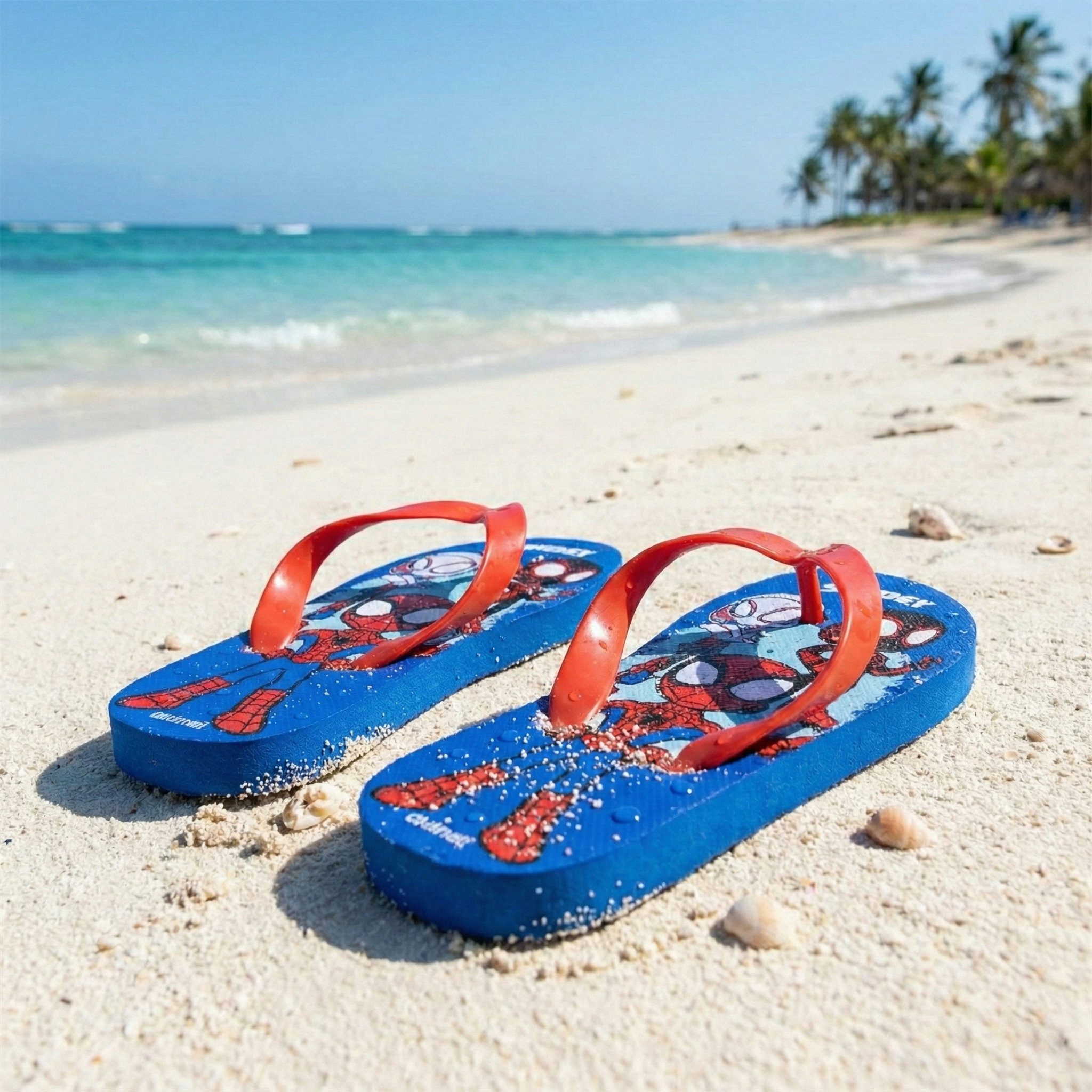 MARVEL Marvel Spidey Gwen Kinder Flip Flops Sandalen Latschen Gr. 24 bis 29 Zehentrenner