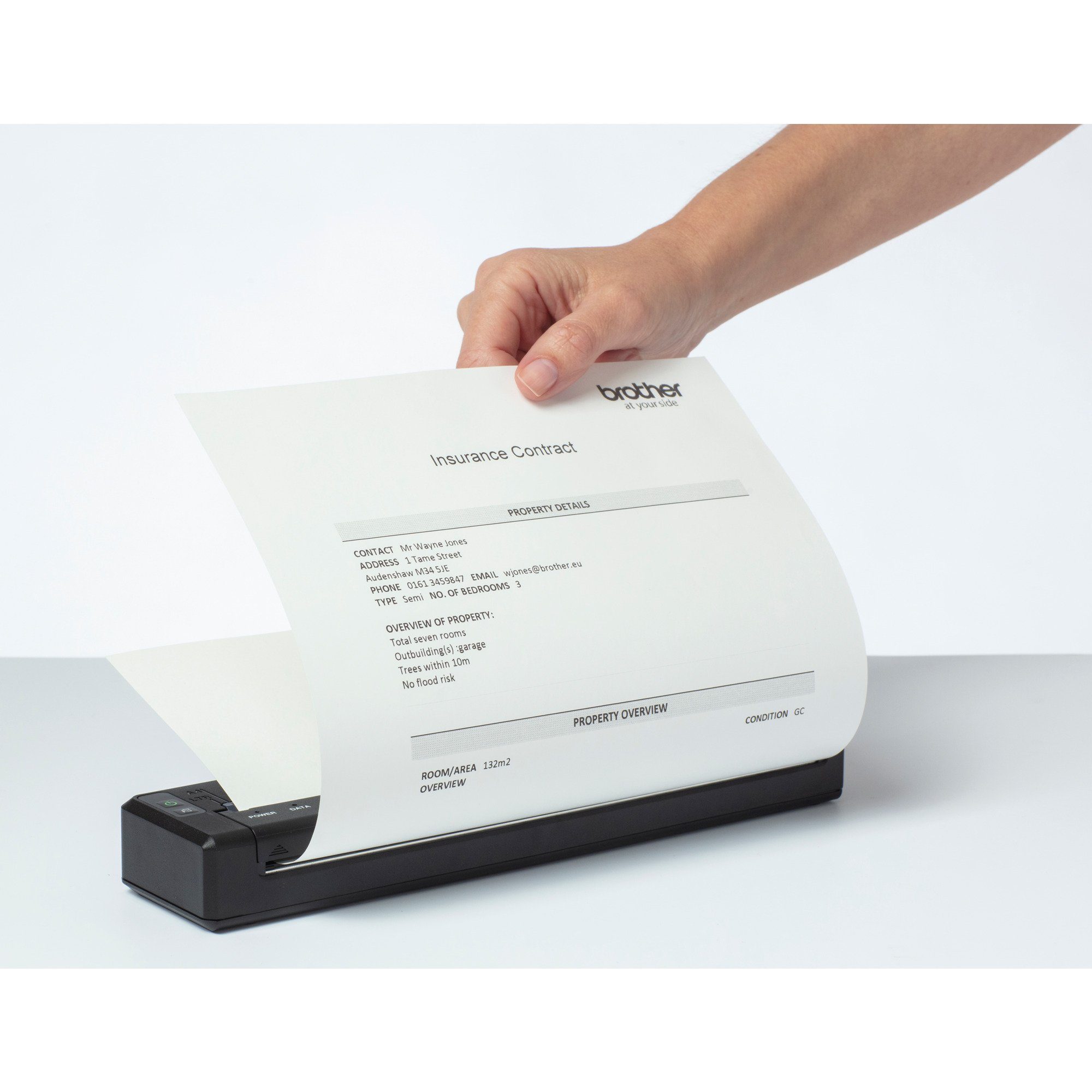 Brother Brother PJ-822, Thermodrucker Etikettendrucker