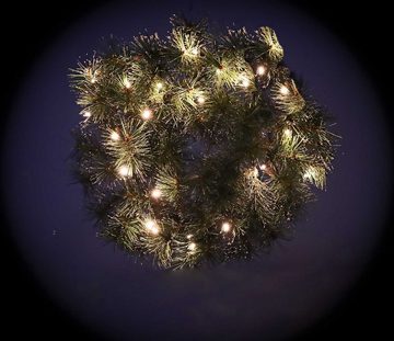 Bubble-Store Adventskranz Adventskranz, Künstlicher Weihnachtskranz beleuchtet von 21 LEDs