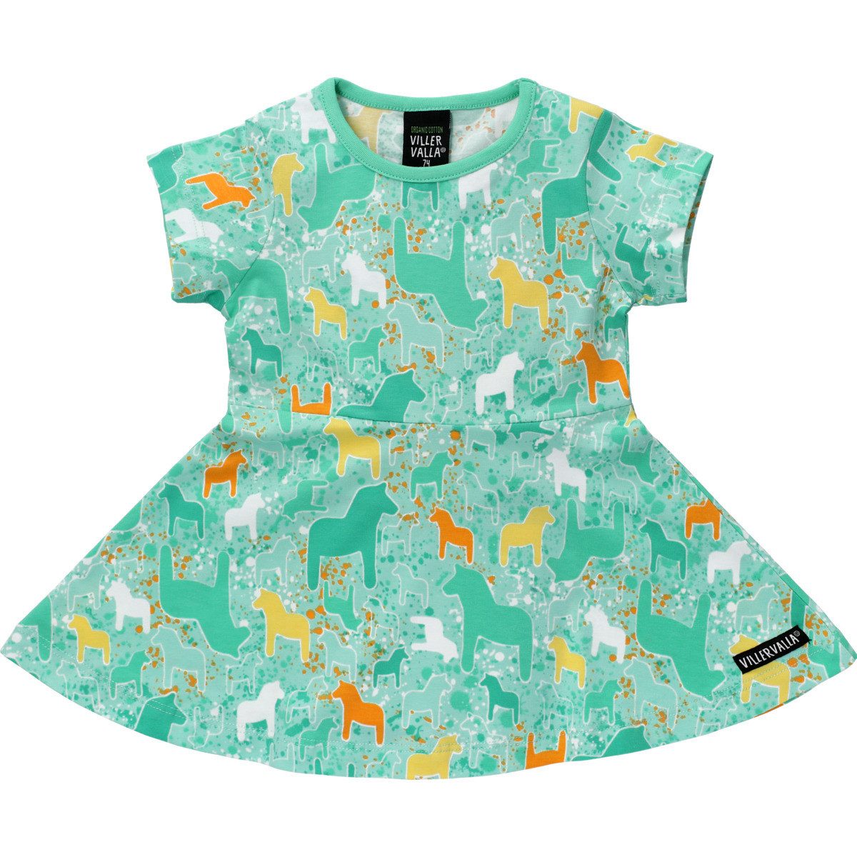 Villervalla Jerseykleid Dala Mädchen (1-tlg) Bekleidung, Outfit, Dress, Robe, Sommerkleid