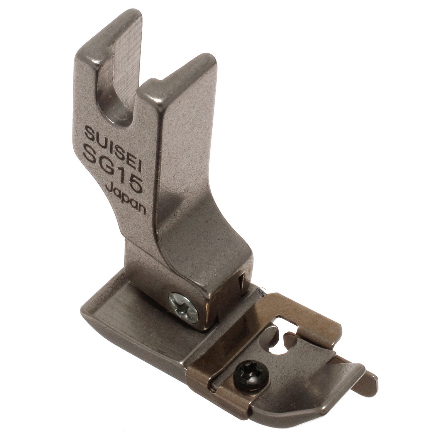 Juki Nähmaschine Kurvenfuß mit Federführung