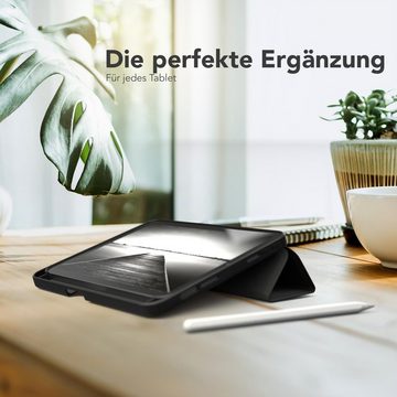 EAZY CASE Tablet-Hülle Penholder Smartcase für iPad Mini 6. Gen. (2021) 8,3 Zoll, Hülle Schutzhülle mit Sleep Wake Up Funktion Etui zum Klappen Schwarz