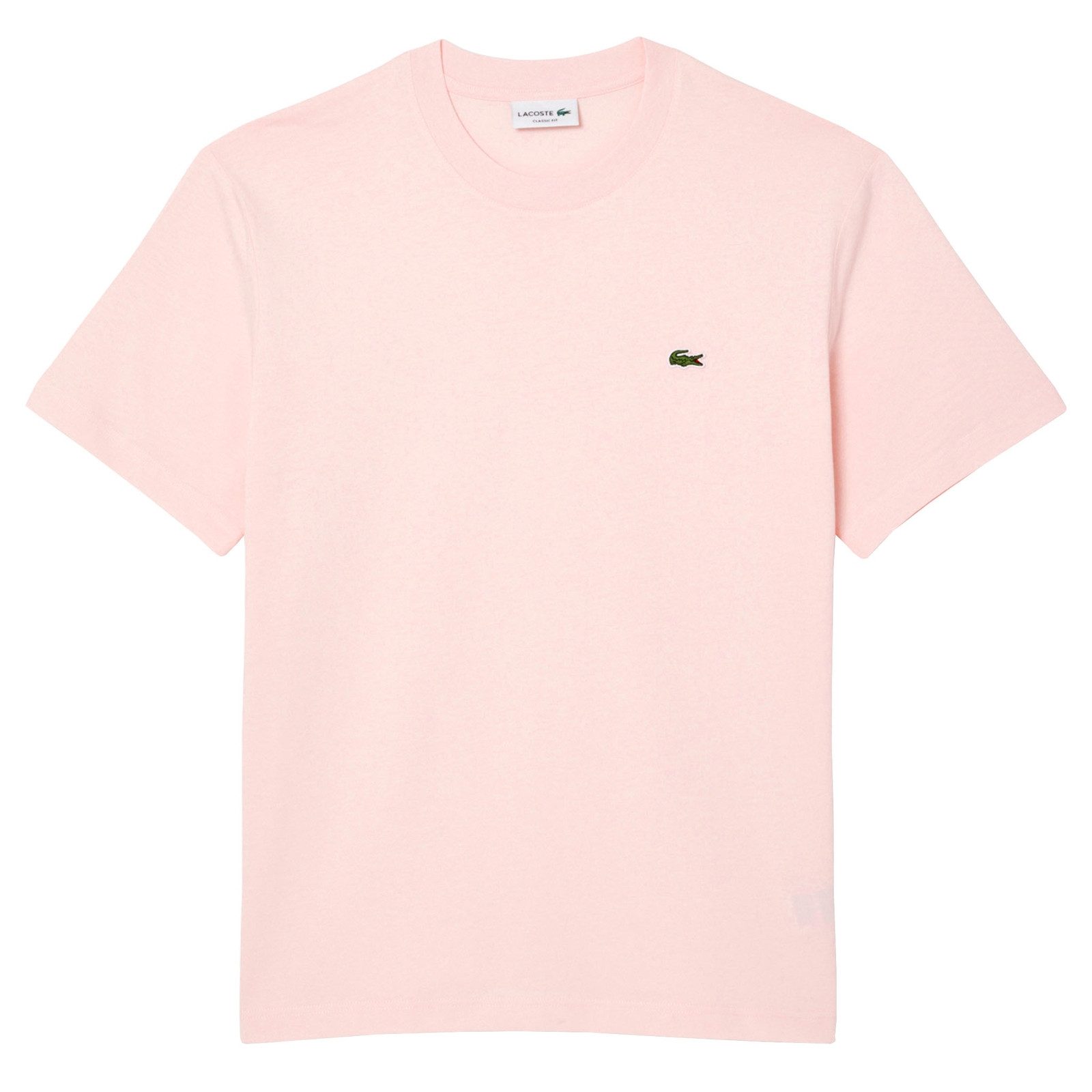 Lacoste Kurzarmshirt T-Shirt mit aufgesticktem Krokodil-Logo auf der Vorder günstig online kaufen