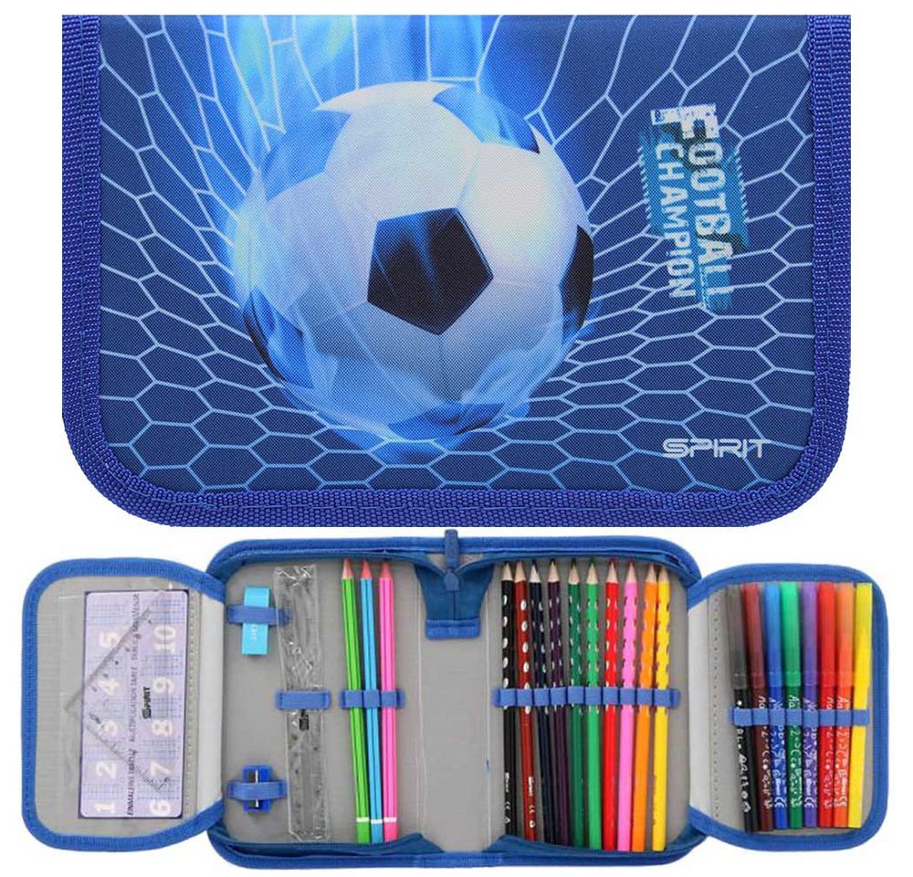 Spirit Federmäppchen 28-teilig 2026 Jungen Football