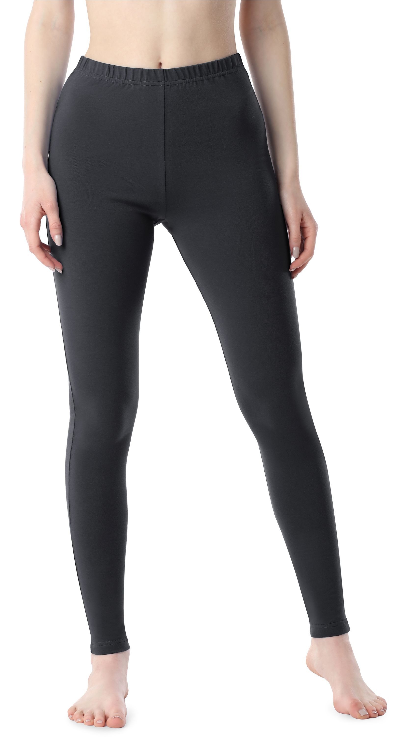Bellivalini Leggings Damen Lange Leggings aus Baumwolle BLV50-198 (1-tlg) elastischer Bund. Reduzierter Preis € 14,99. Unverbindliche Preisempfehlung € 21,99