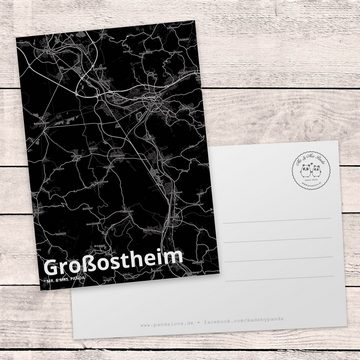 Mr. & Mrs. Panda Postkarte Großostheim - Geschenk, Stadt, Ort, Dankeskarte, Einladung, Stadt Dor