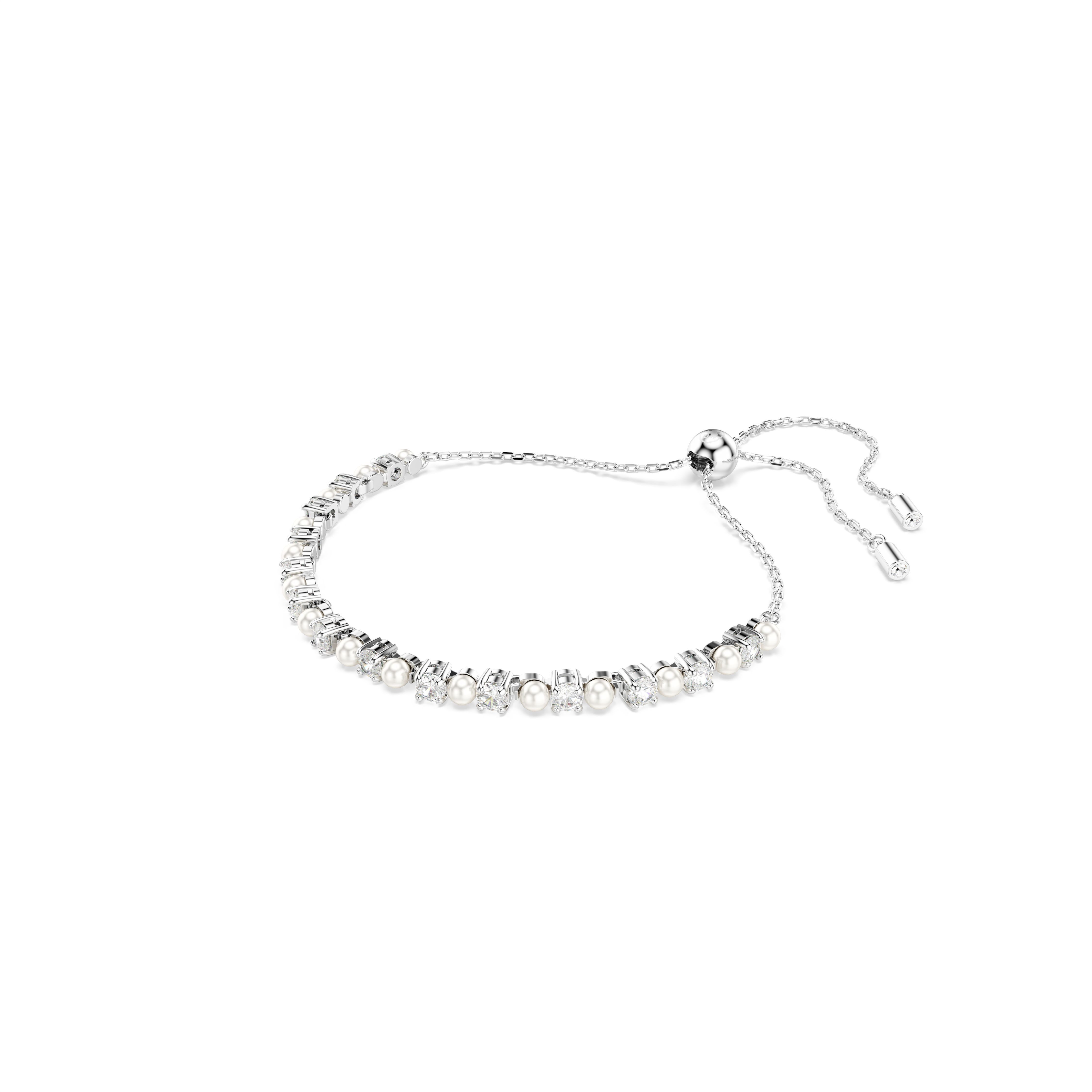 Swarovski Armkette weiß...