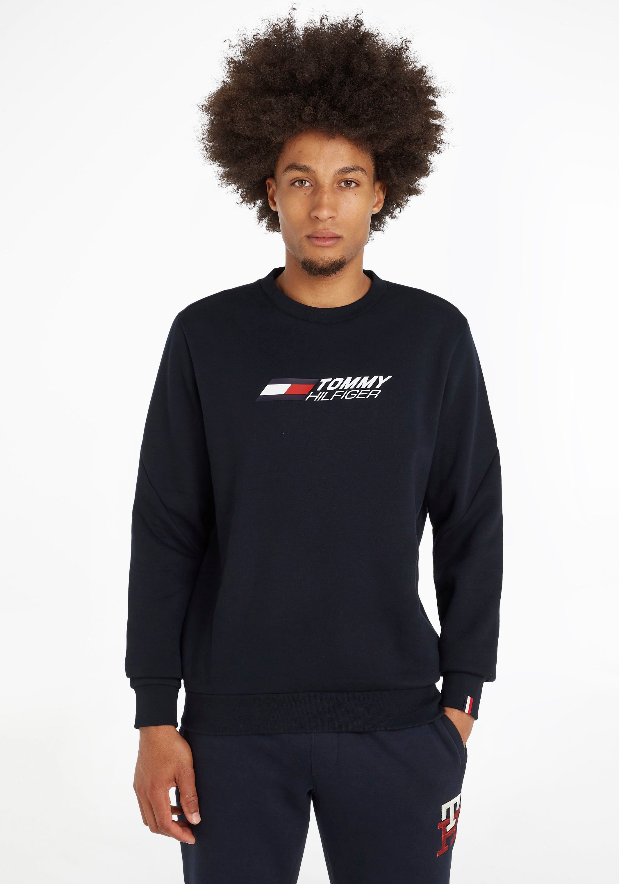 Tommy Hilfiger Sport Sweatshirt ESSENTIALS CREW desert sky | Sweatshirts