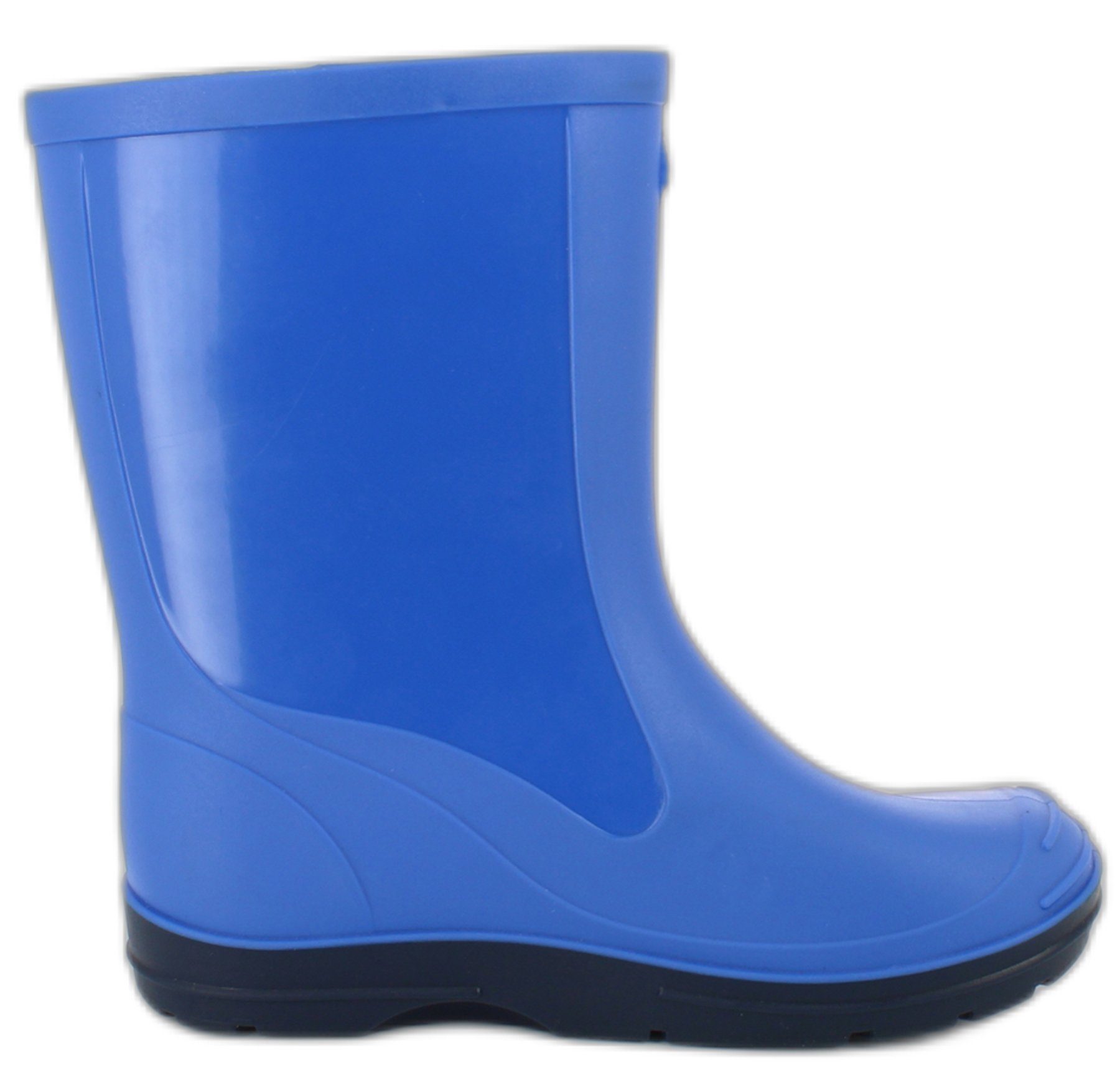Beck Regenstiefel Basic Gummistiefel (für Mädchen und Jungen, in vielen Farben und Größen verfügbar) schmaler Schlupf-Stiefel, herausnehmbare Innensohle – Bild 3 von 5