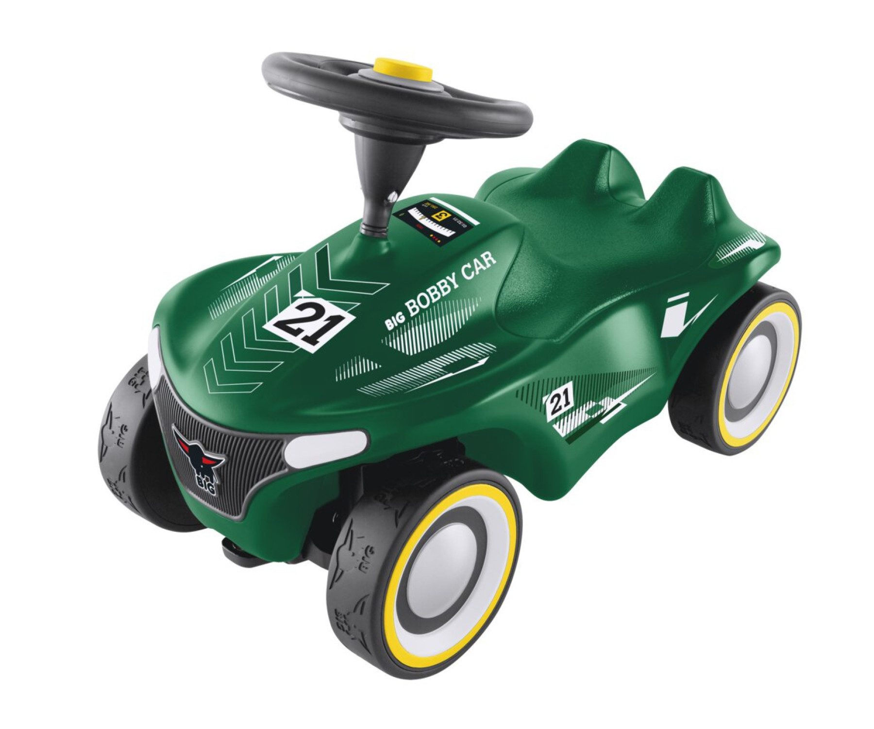 BIG Rutscherauto BIG Bobby Car Neo RS Grün, Made in Germany