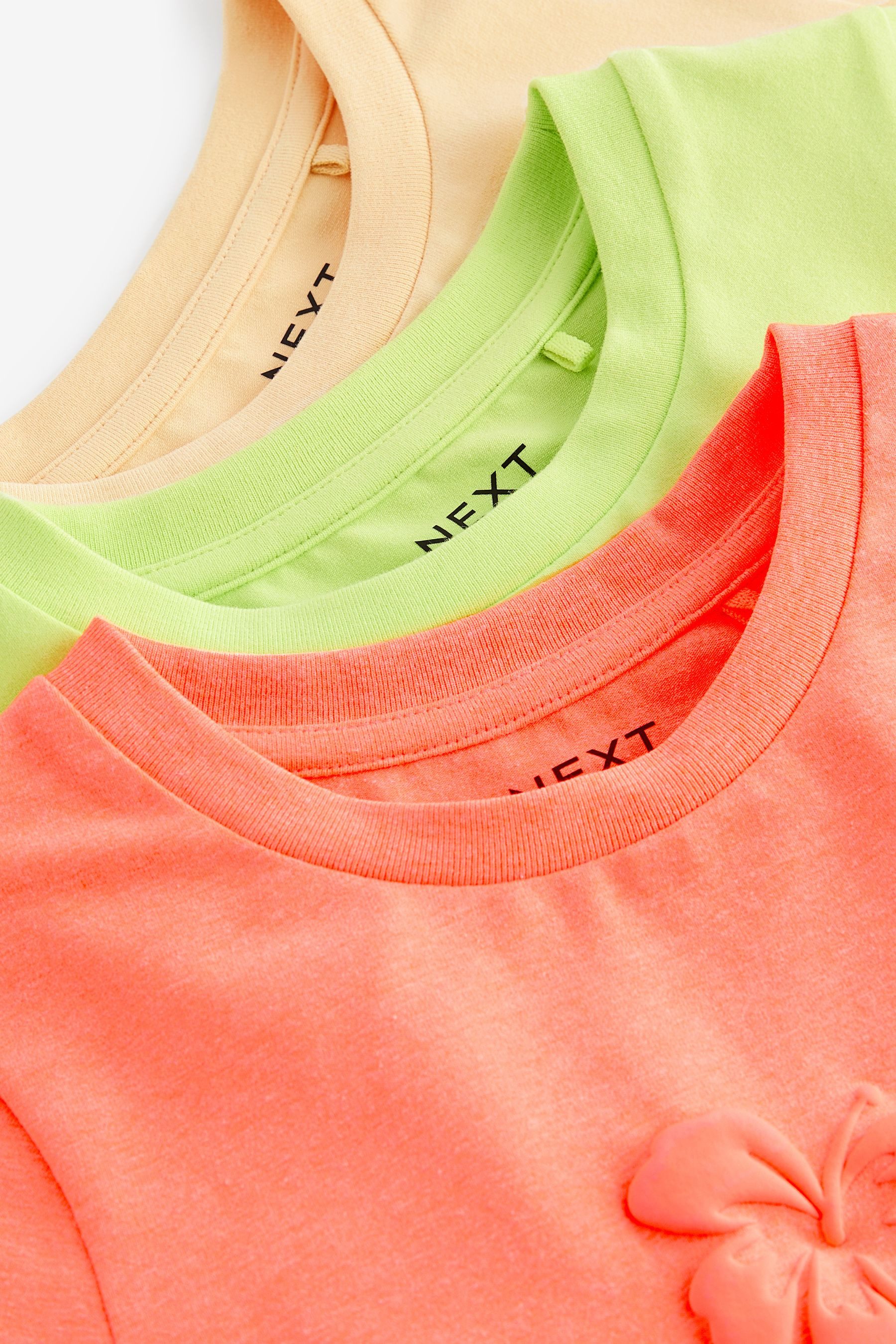 Next T-Shirt Kastige Slogan-T-Shirts, 3er-Pack (3-tlg)