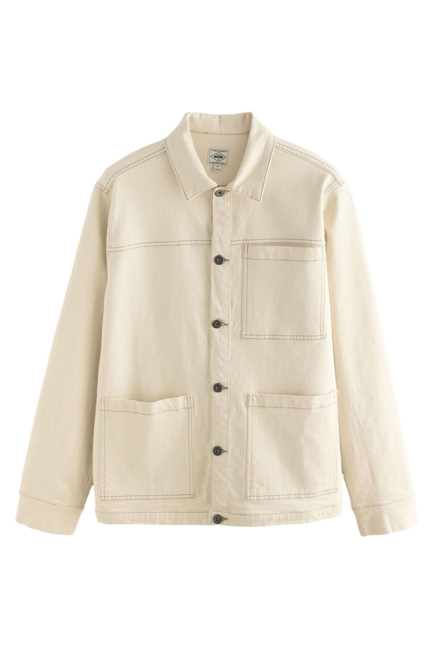 Next Jeansjacke Denim-Hemdjacke im Arbeiter-Stil (1-St)