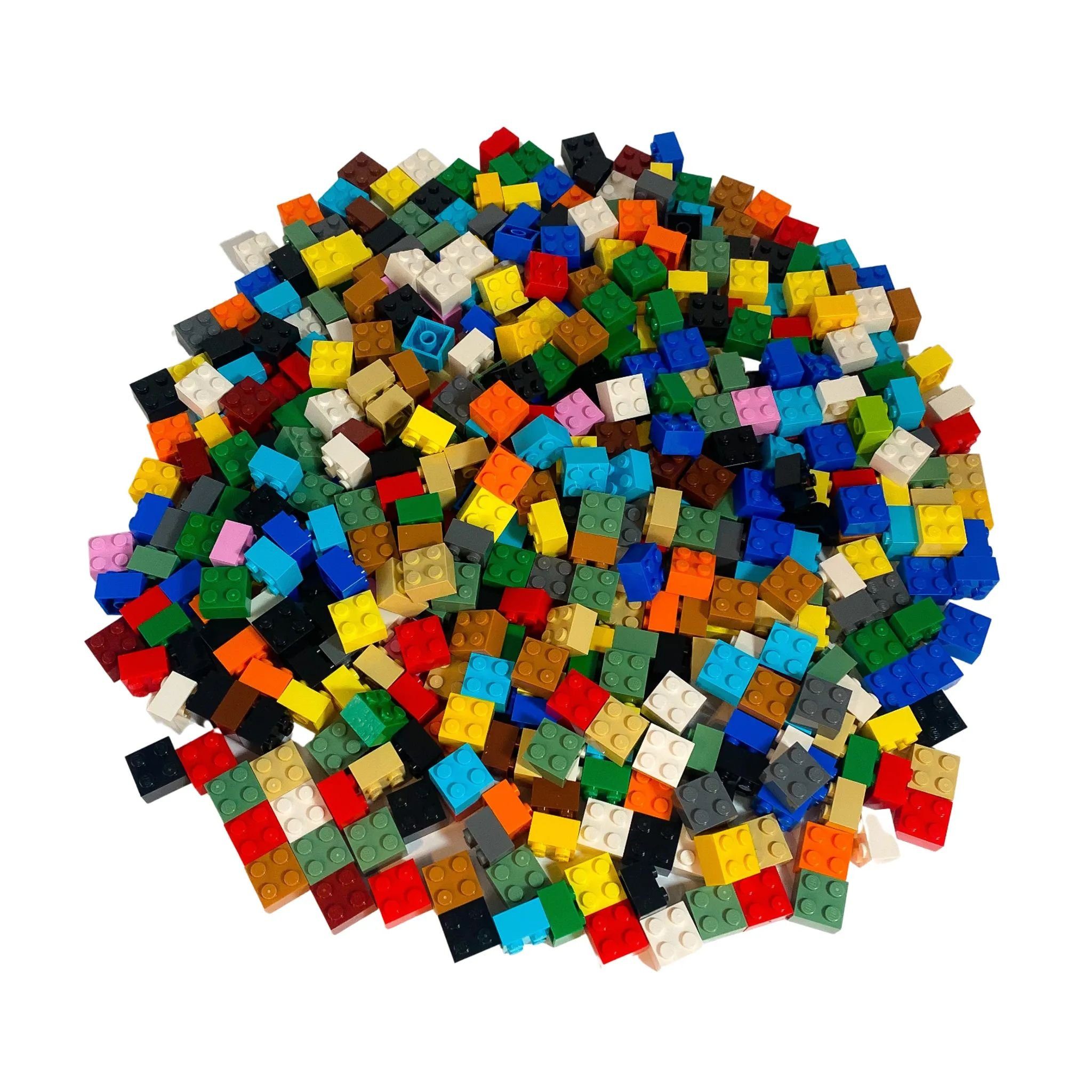 LEGO® bunte Mischung 2x2 Steine, 100 Stück Spielbausteine günstig online kaufen