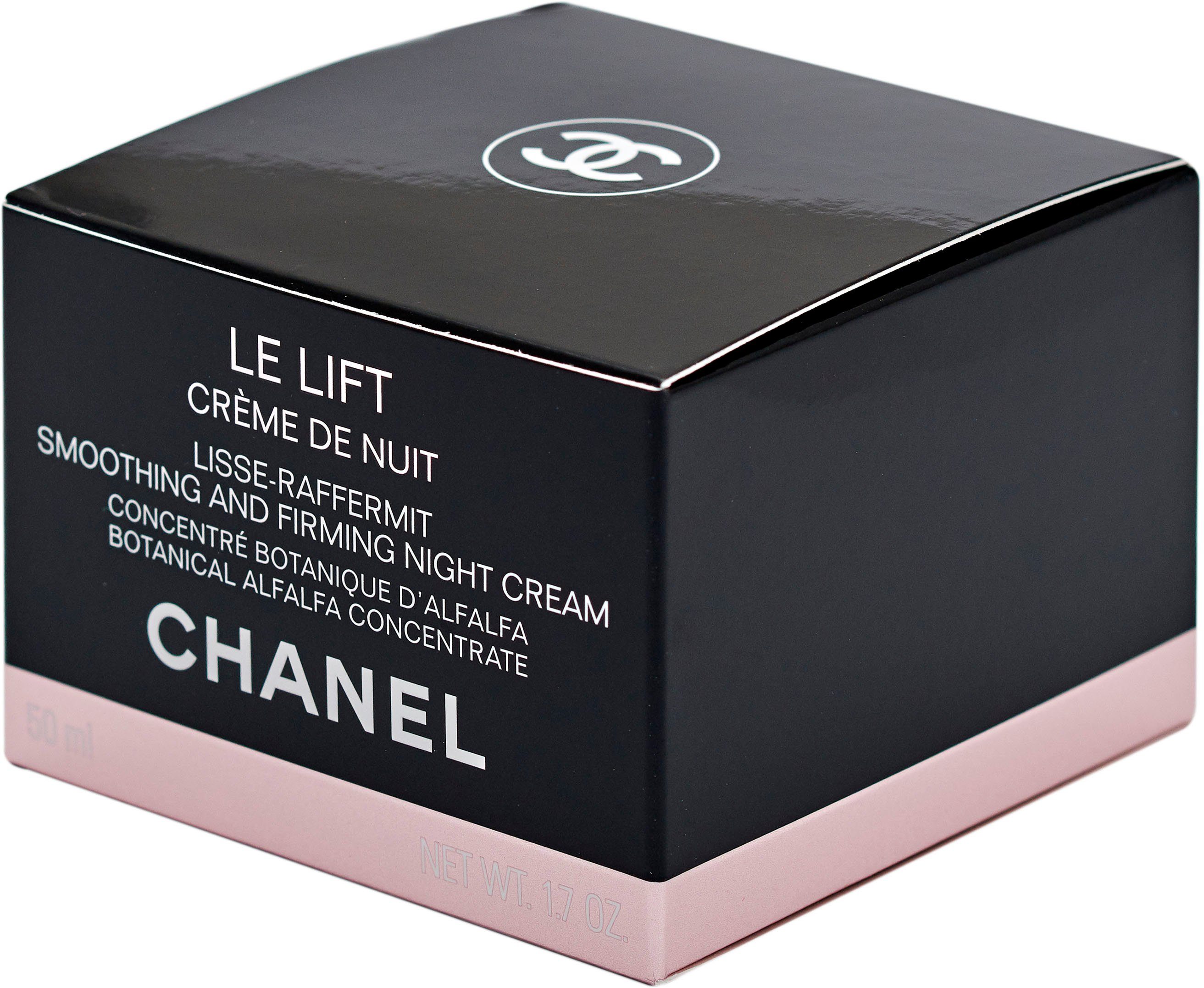 CHANEL Nachtcreme Chanel Le Lift Creme De Nuit, mit natürlichen Inhaltsstoffen