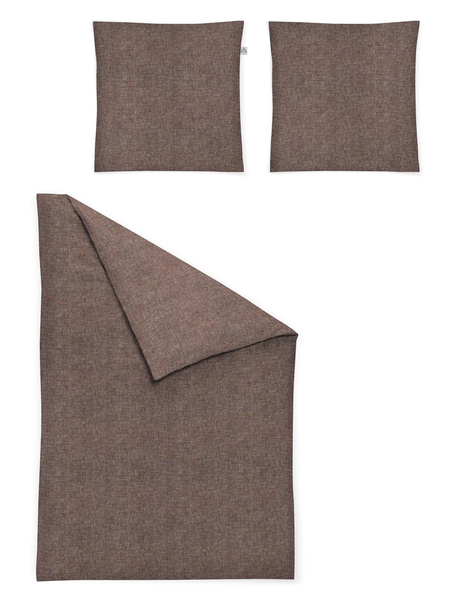Irisette Bettwäsche Mink 8835, Biber, 3 günstig online kaufen