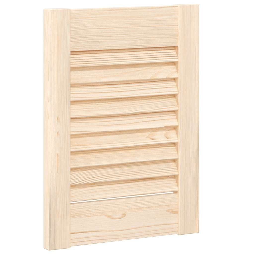 vidaXL Schranktür Schranktür Lamellen-Design 39,5x29,5 cm Massivholz Kiefer (1 St)