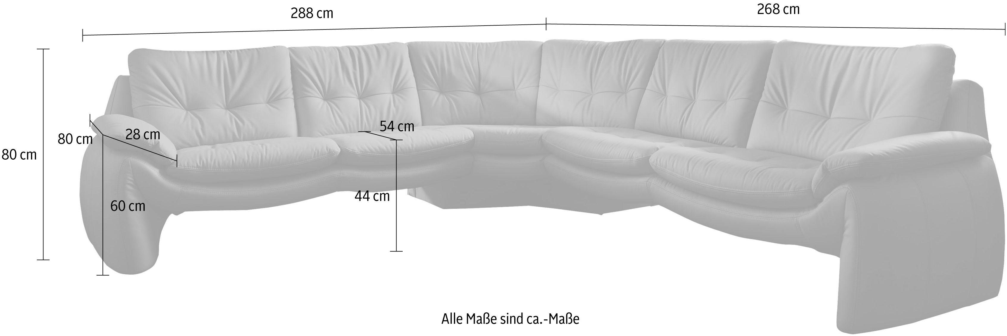 PLACES OF STYLE Ecksofa »Luna525«, in einzigartiger Optik-kaufen