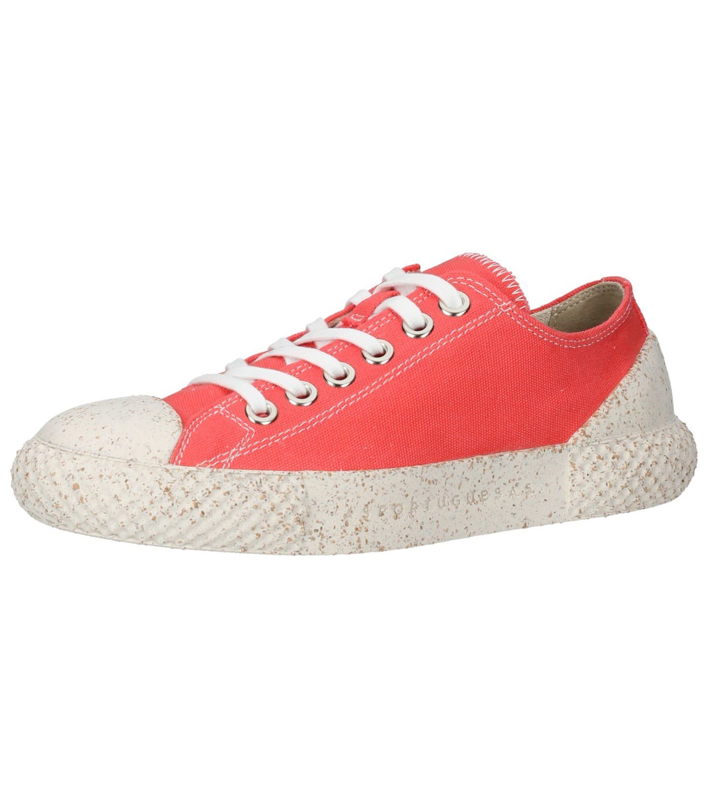 Pink Naturfaser Sneaker Sneaker Asportuguesas