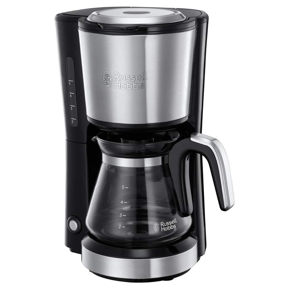 RUSSELL HOBBS Filterkaffeemaschine Mini Compact Home 24210-56 5 Tassen 0,625L 650W, 0.625l Kaffeekanne