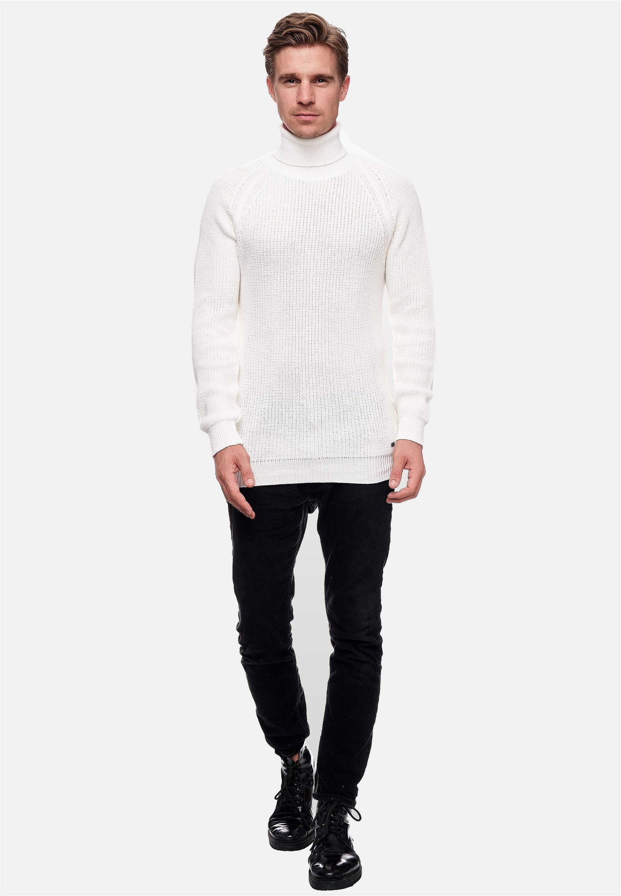 Rusty Neal Rollkragenpullover mit kuscheligem Rollkragen