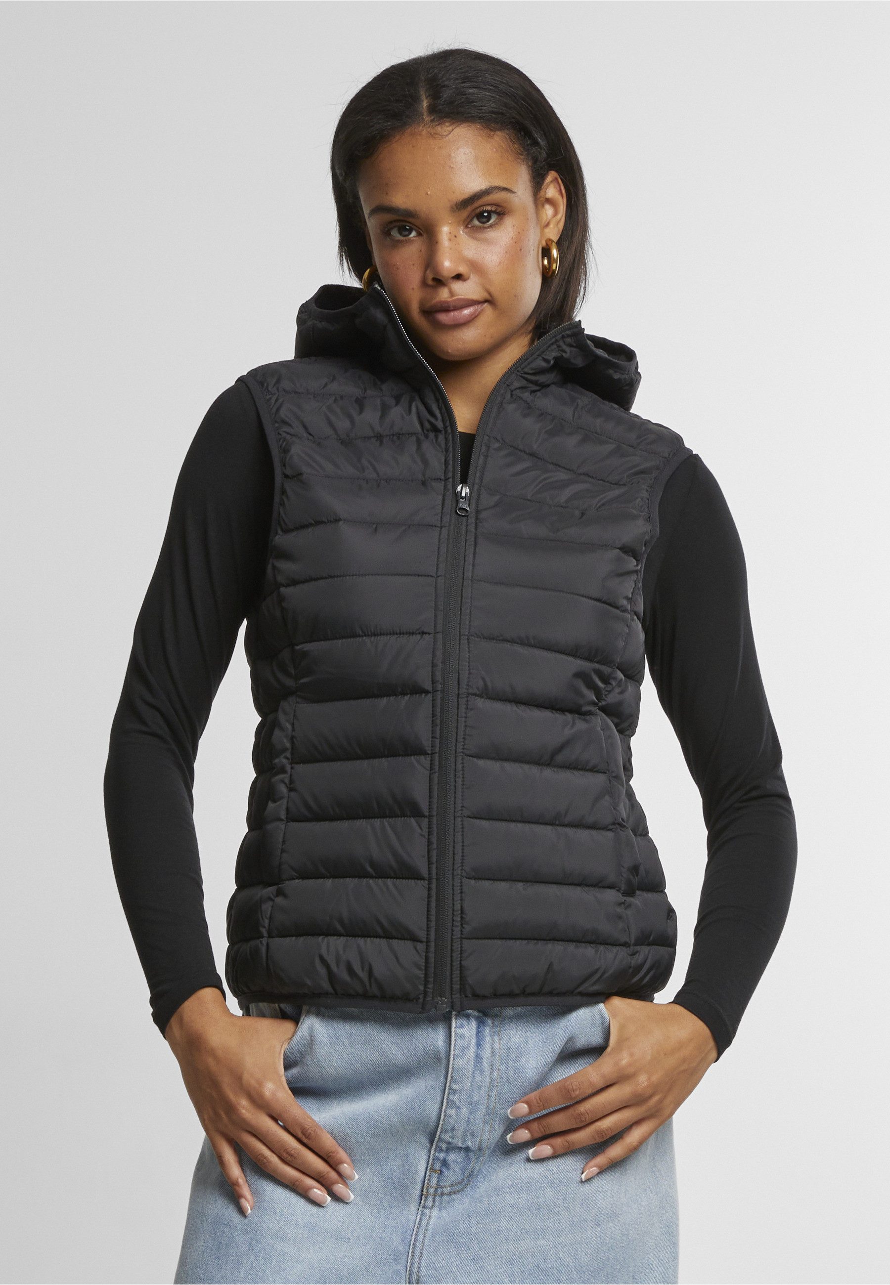 URBAN CLASSICS Steppweste Urban Classics Ladies Ultra Light Puffer Vest