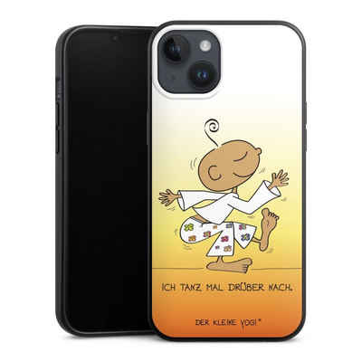 DeinDesign Handyhülle Der kleine Yogi Tanzen Sprüche Tanz mal drüber - Der kleine Yogi, Apple iPhone 15 Plus Organic Case Bio Hülle Nachhaltige Handyhülle