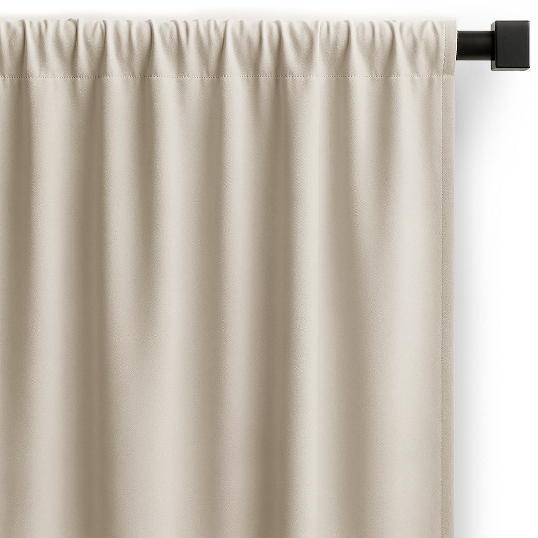 Restilo Gardine Gardine Vorhang Einfarbig Verdunklungsvorhang Aufhängung Pl günstig online kaufen