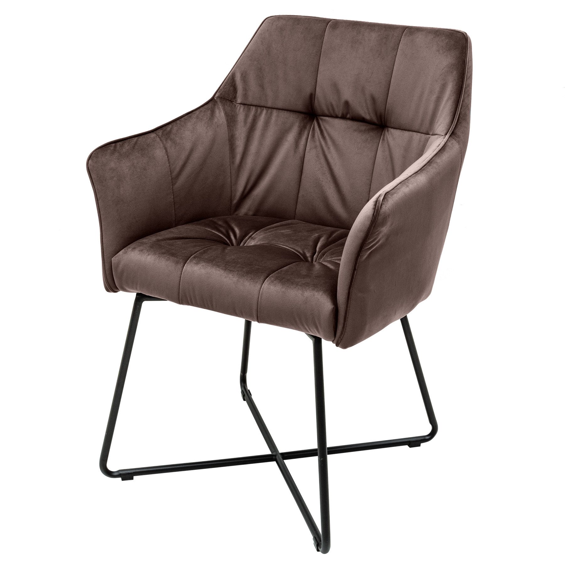riess-ambiente Polsterstuhl LOFT taupe braun / günstig online kaufen