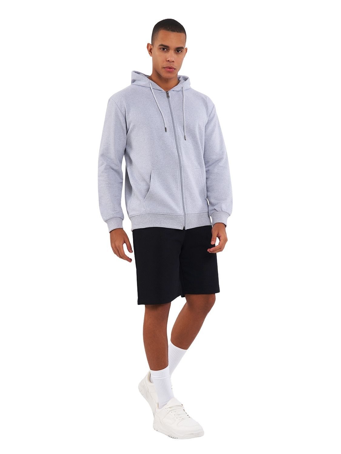 COMEOR Kapuzensweatjacke Herren Zip-Hoodie Kapuzenjacke Sweatshirt mit Reiß günstig online kaufen