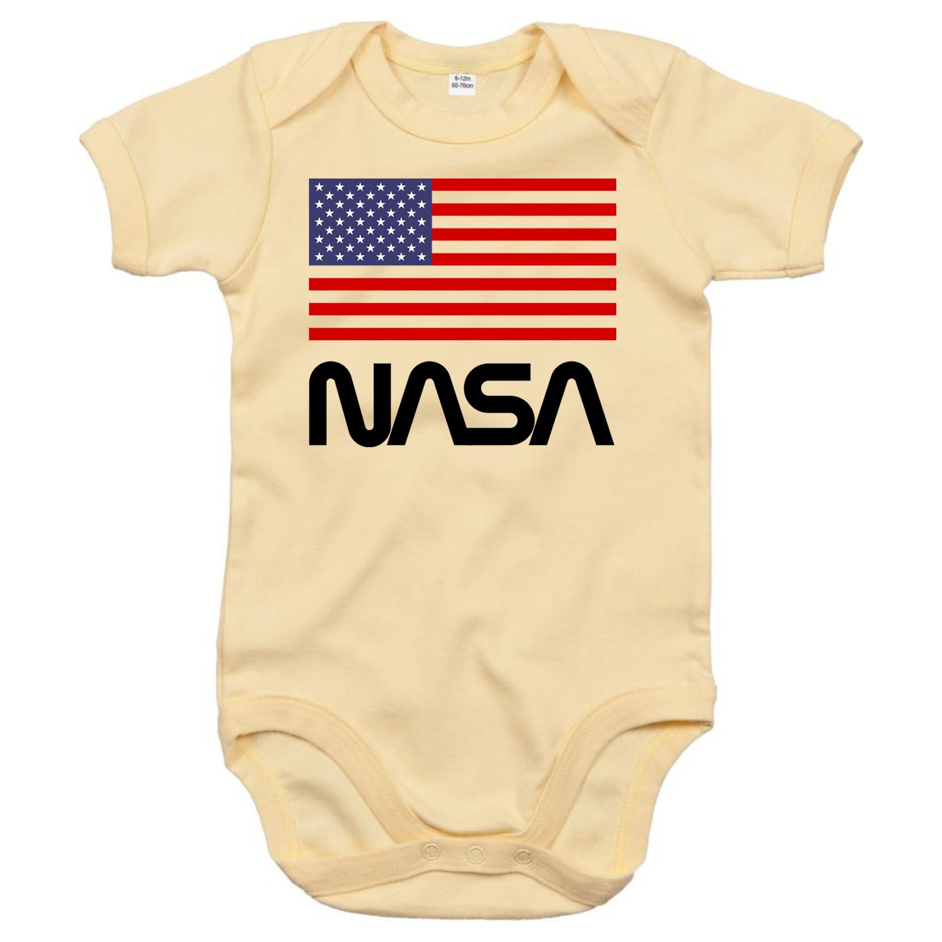 Strampler Kinder Usa Nasa Logo Baby