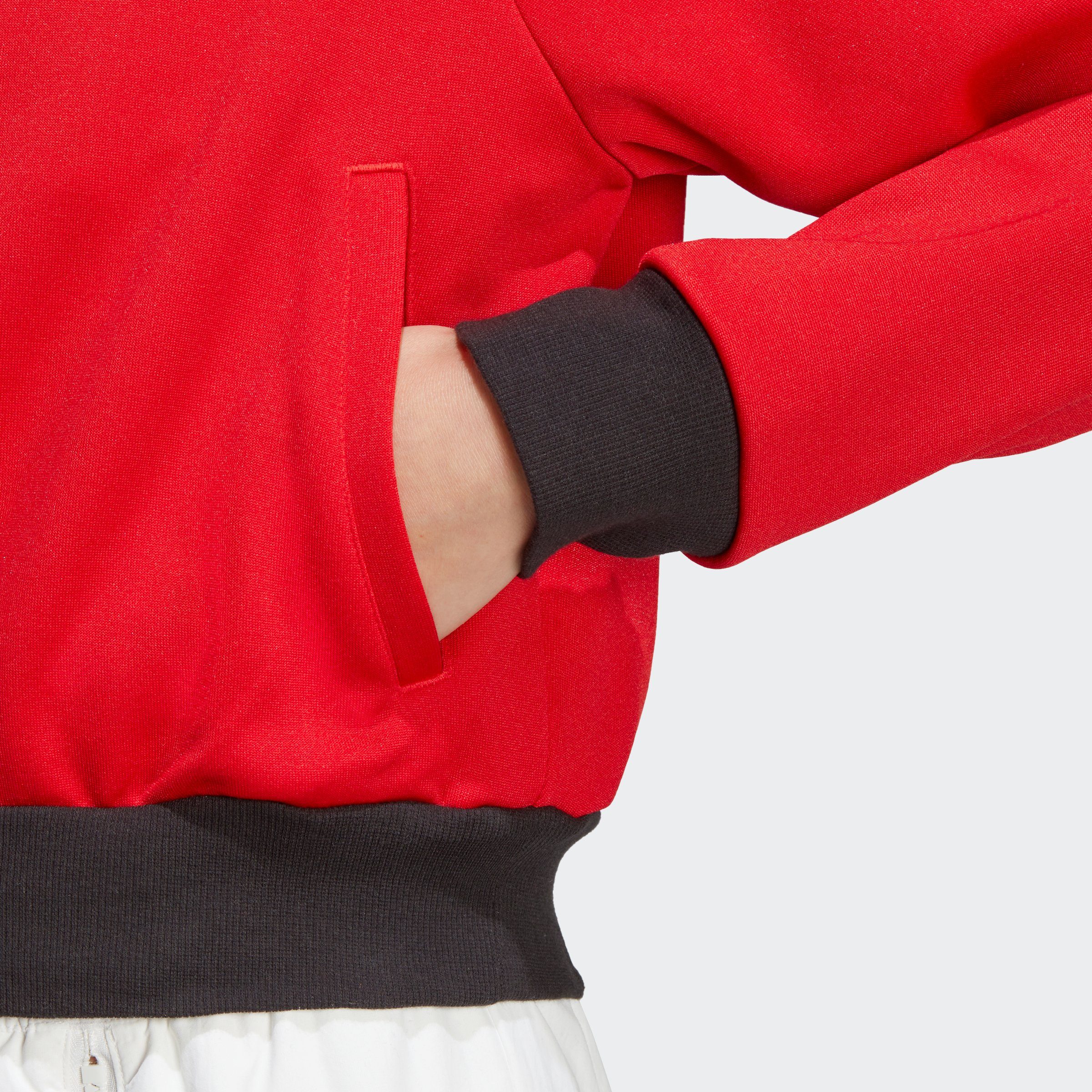 TRAININGSJACKE SUIT TIRO Scarlet Sportswear UP Better Black adidas White / / Outdoorjacke LIFESTYLE