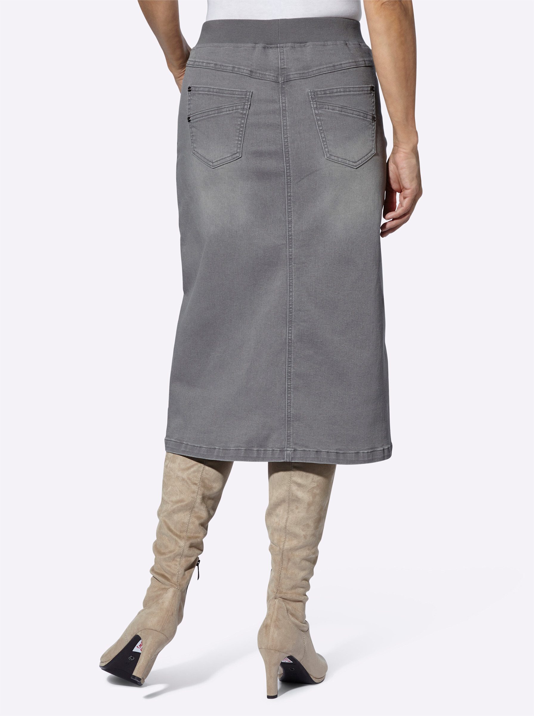 Witt A-Linien-Rock Jeans-Rock