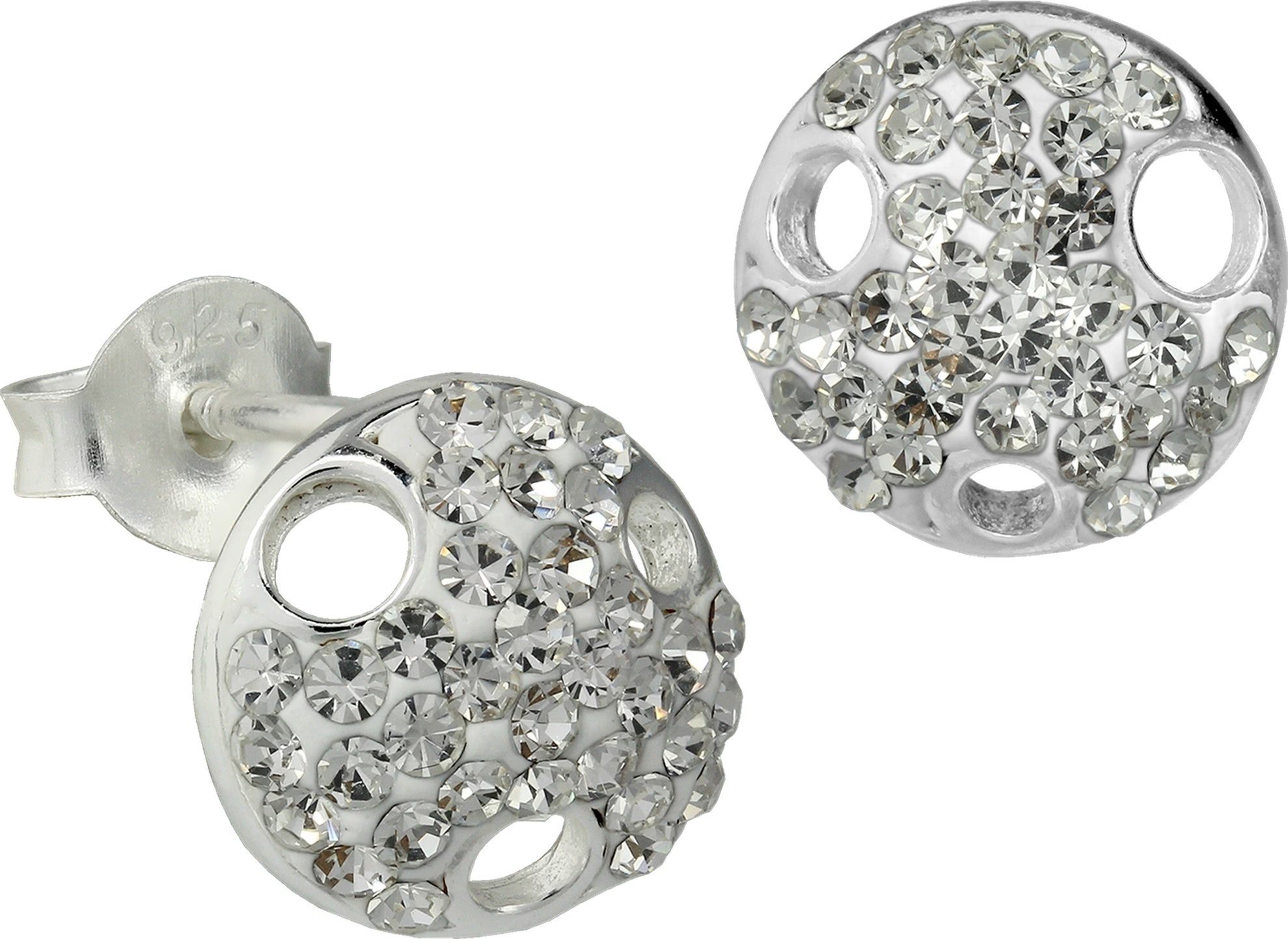 Paar Ohrstecker SilberDream Ohrringe Damen 925 Silber