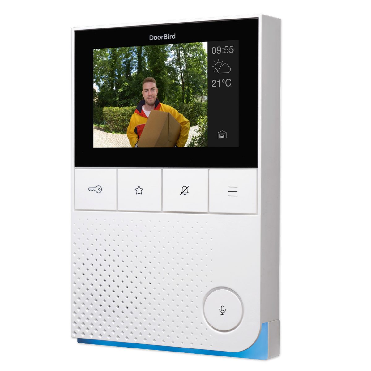 DoorBird Video-Türsprechanlage DoorBird - Video Innenstation (Innenbereich / Türkommunikation, Innenstation für Smarte Video Türsprechanlagen von Doorbird)