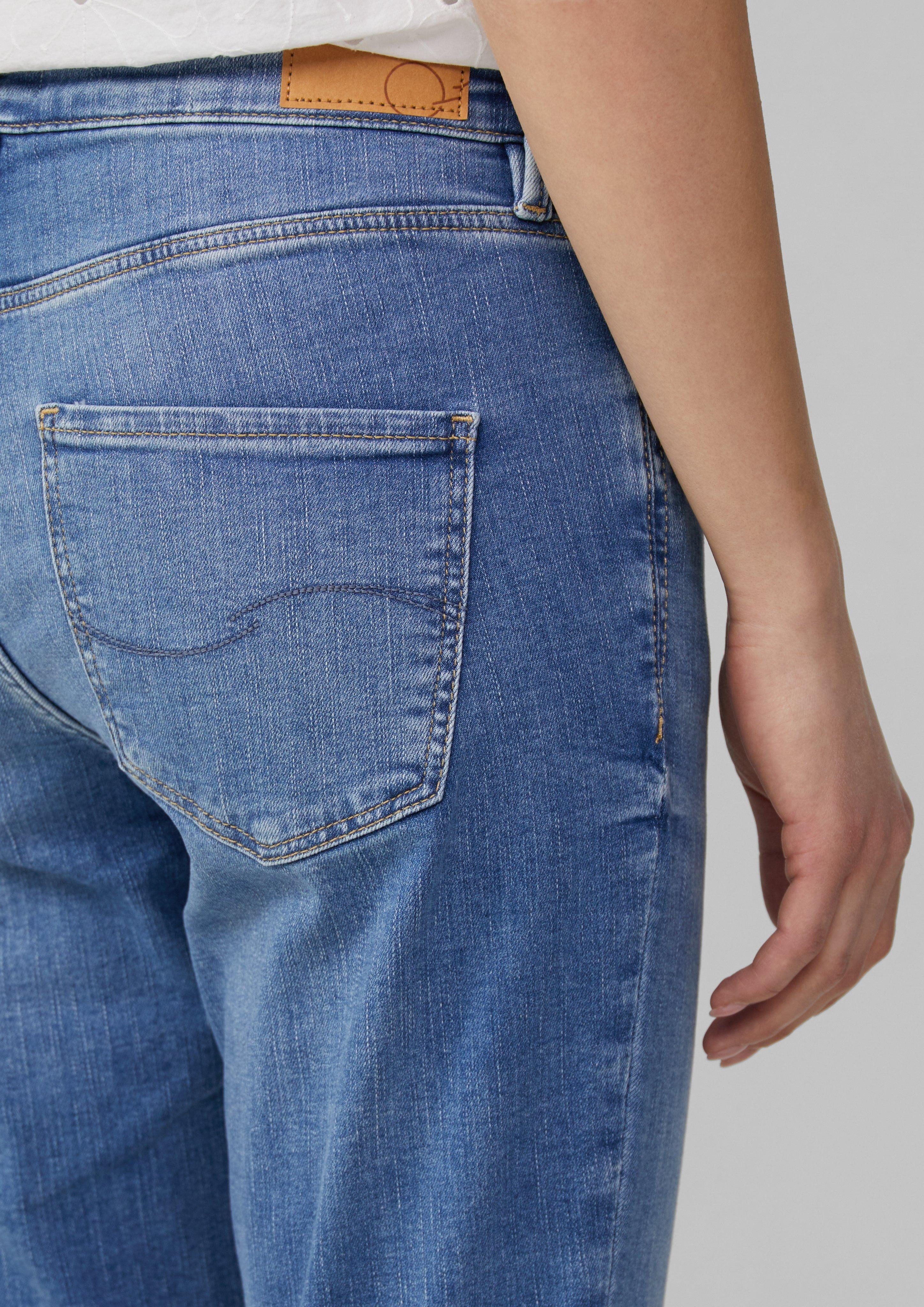 QS 3/4-Hose Jeans Catie / Slim günstig online kaufen