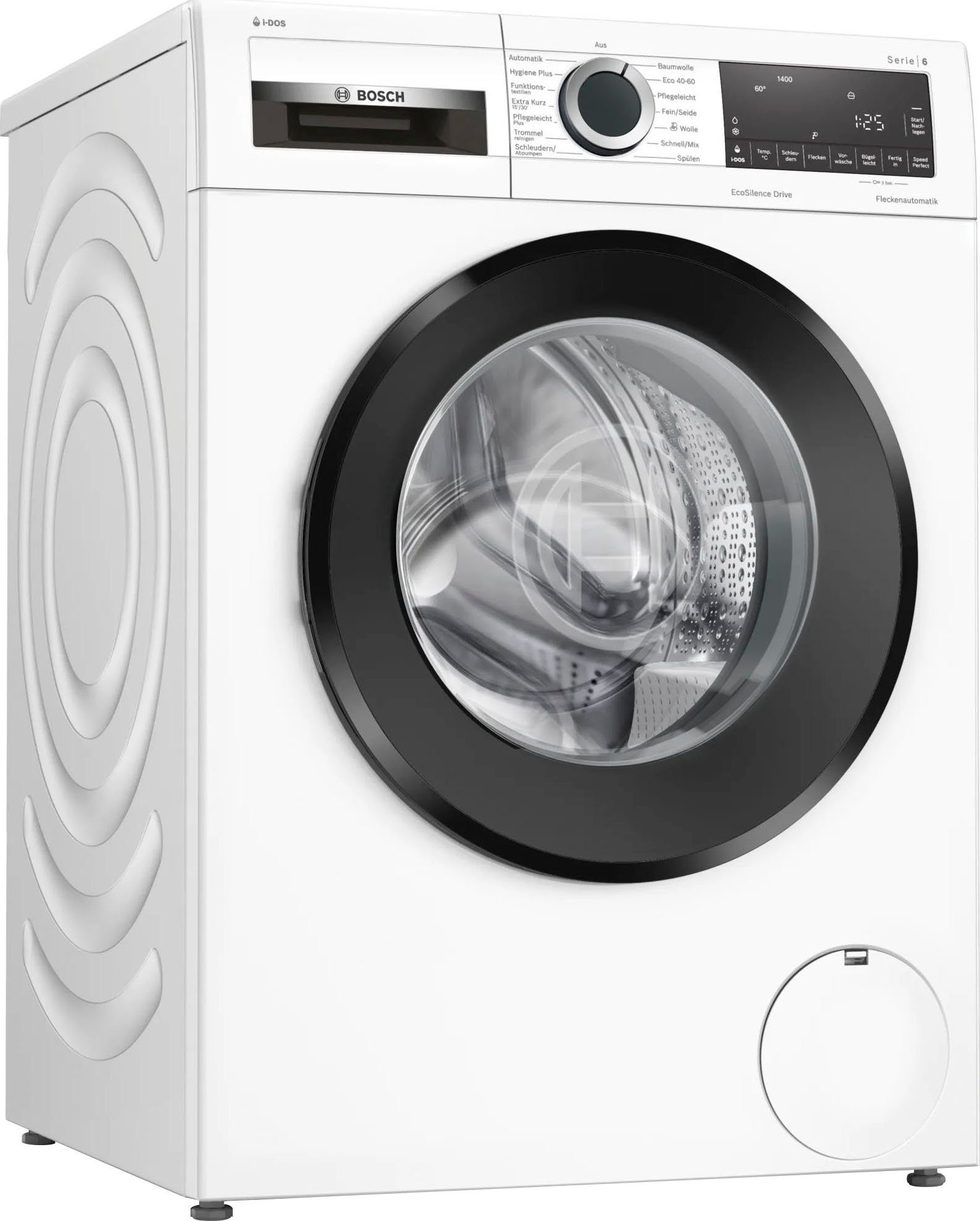 [Produkte zu supergünstigen Preisen] BOSCH Waschmaschine WGG154A10, 10 kg, muss U/min, Waschmaschinenantrieb ein so Silence Drive™: 1400 robust und effizient Eco