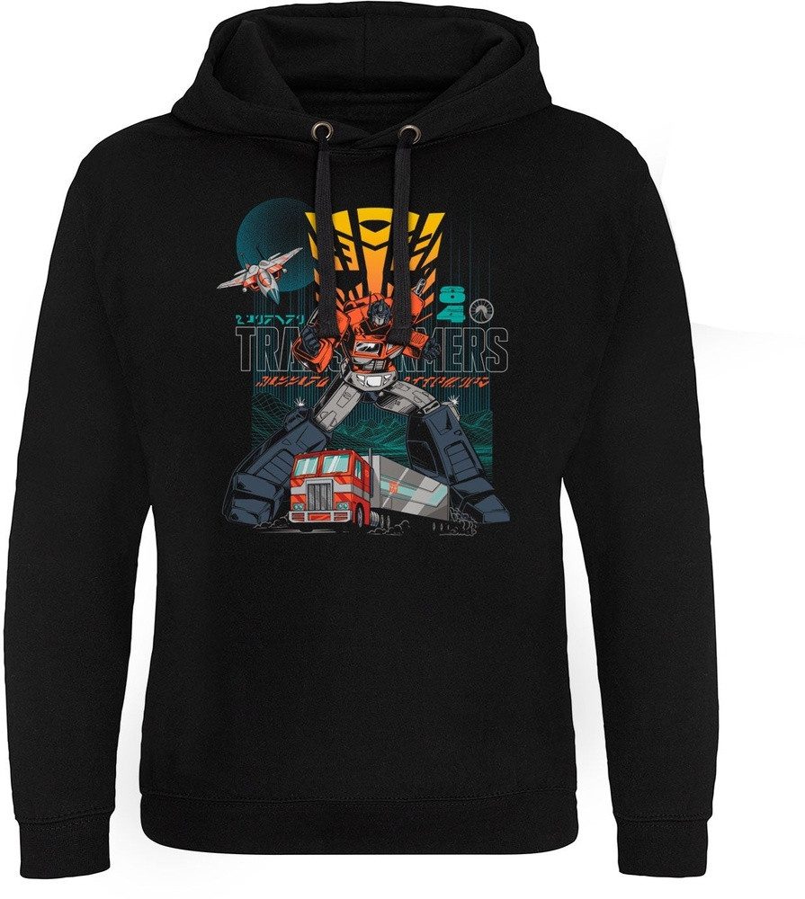 Transformers Hoodie Transformer 84 Retro Grid Epic Hoodie