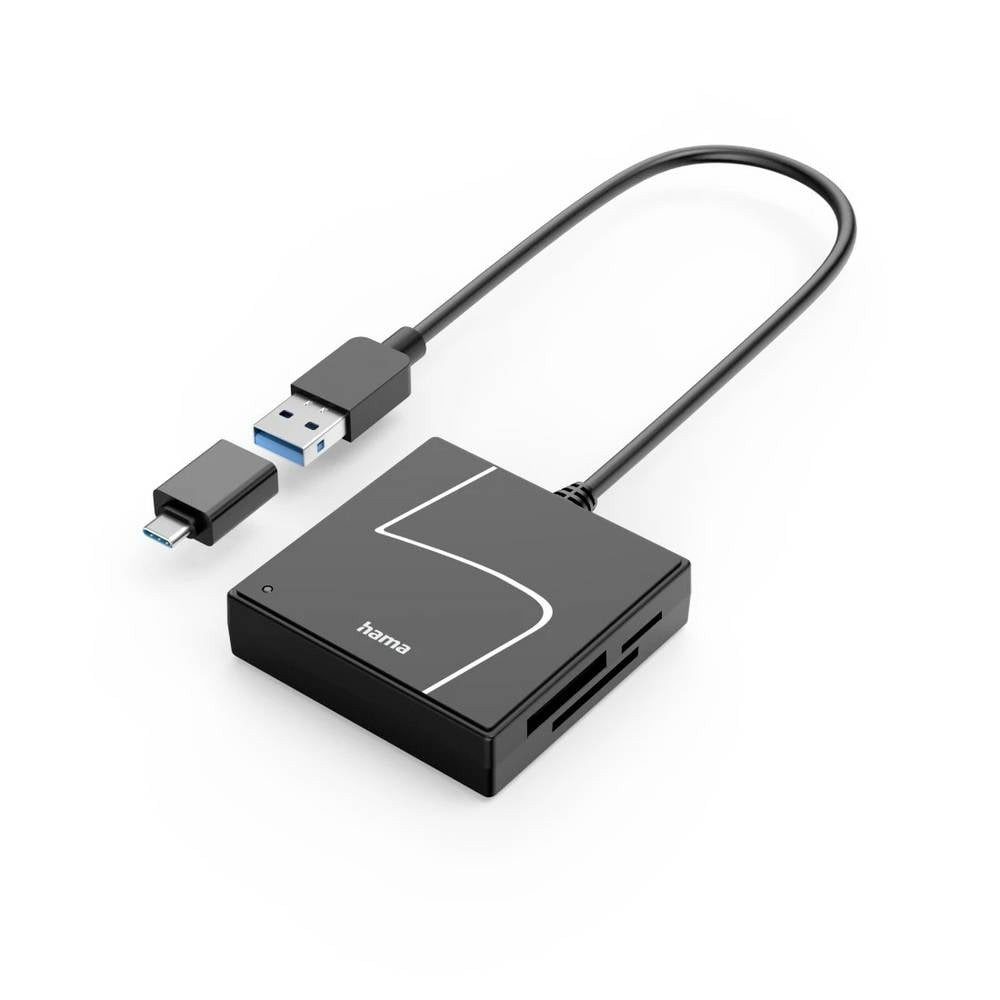 Hama Externer Speicherkartenleser USB-C® Schwarz 00200148