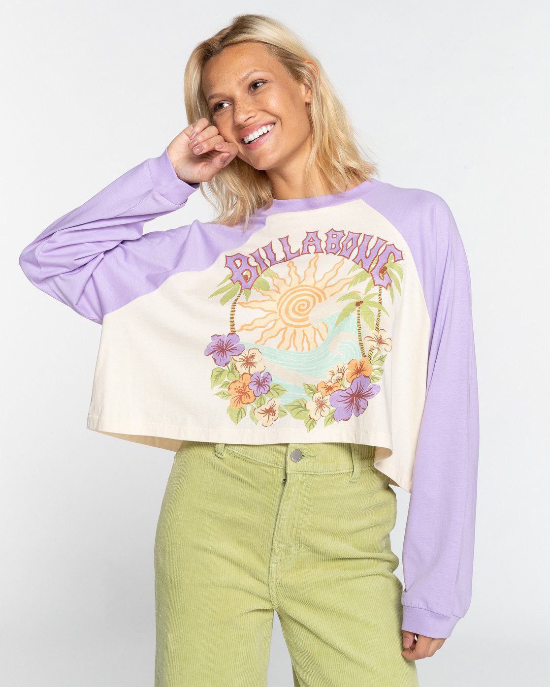 Billabong T-Shirt Beach Boyfriend Baseball